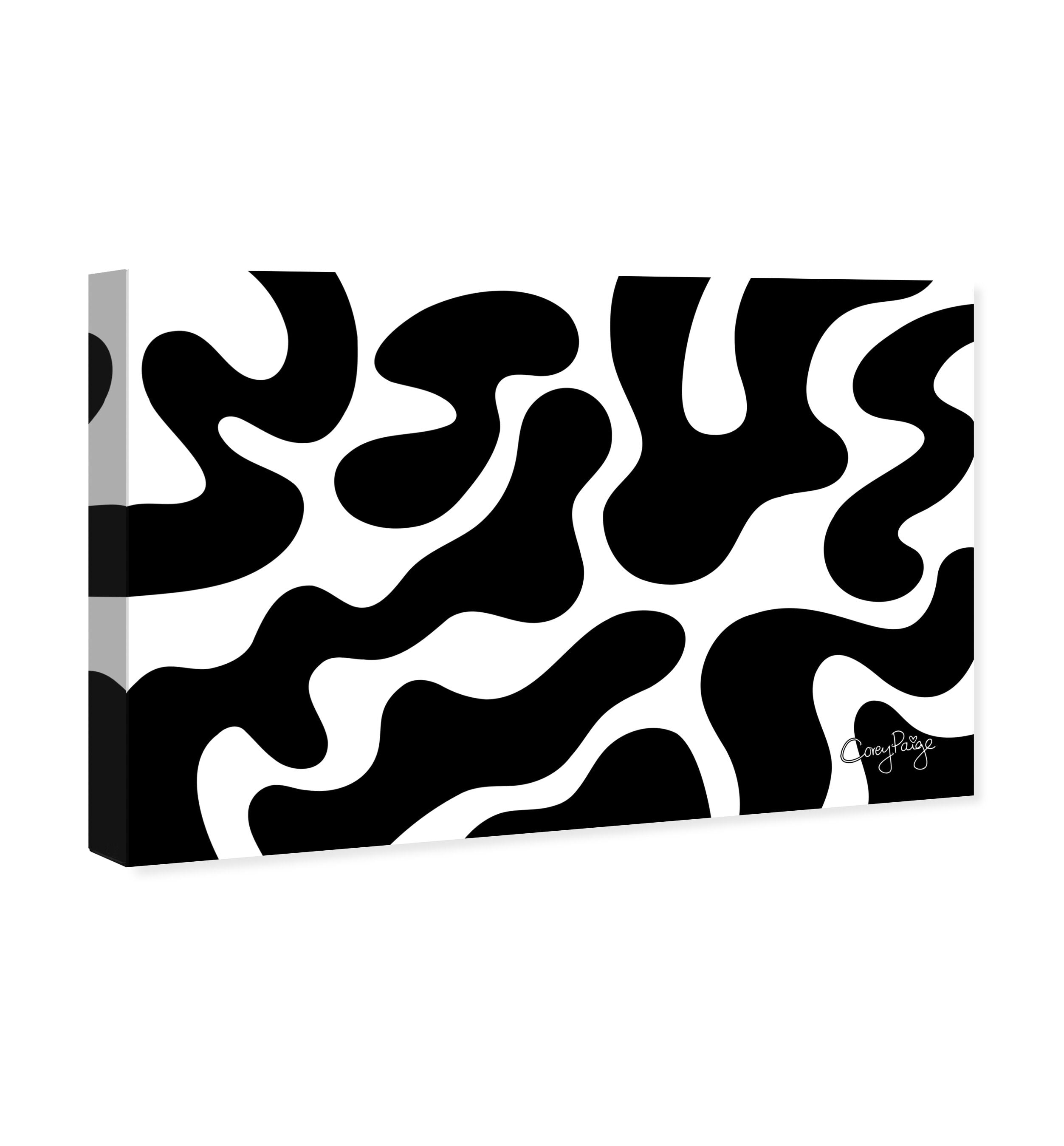 Corey Paige - Black and White Abstract I
