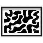 Corey Paige - Black and White Abstract I