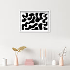 Corey Paige - Black and White Abstract I