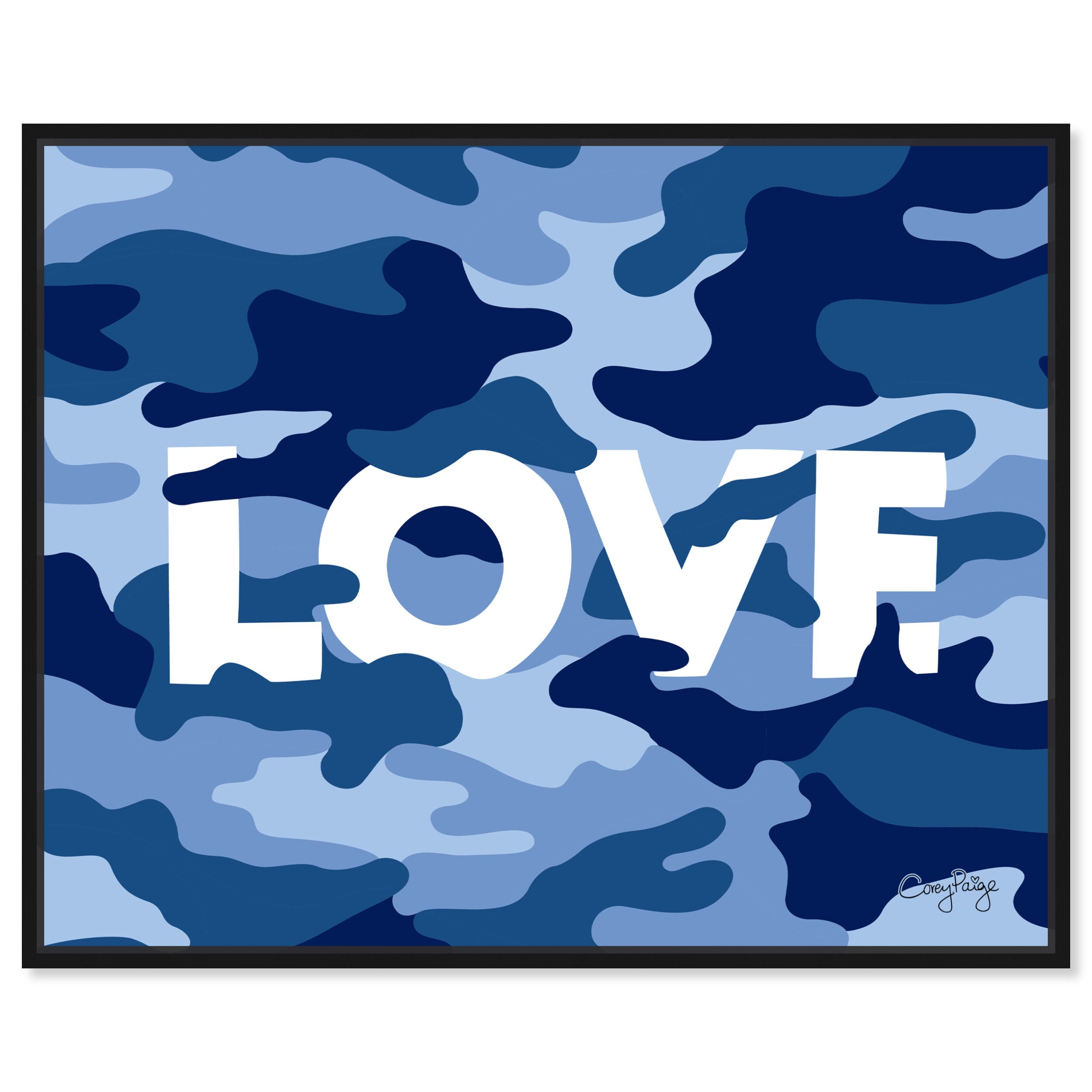 Corey Paige - Blue Camo love