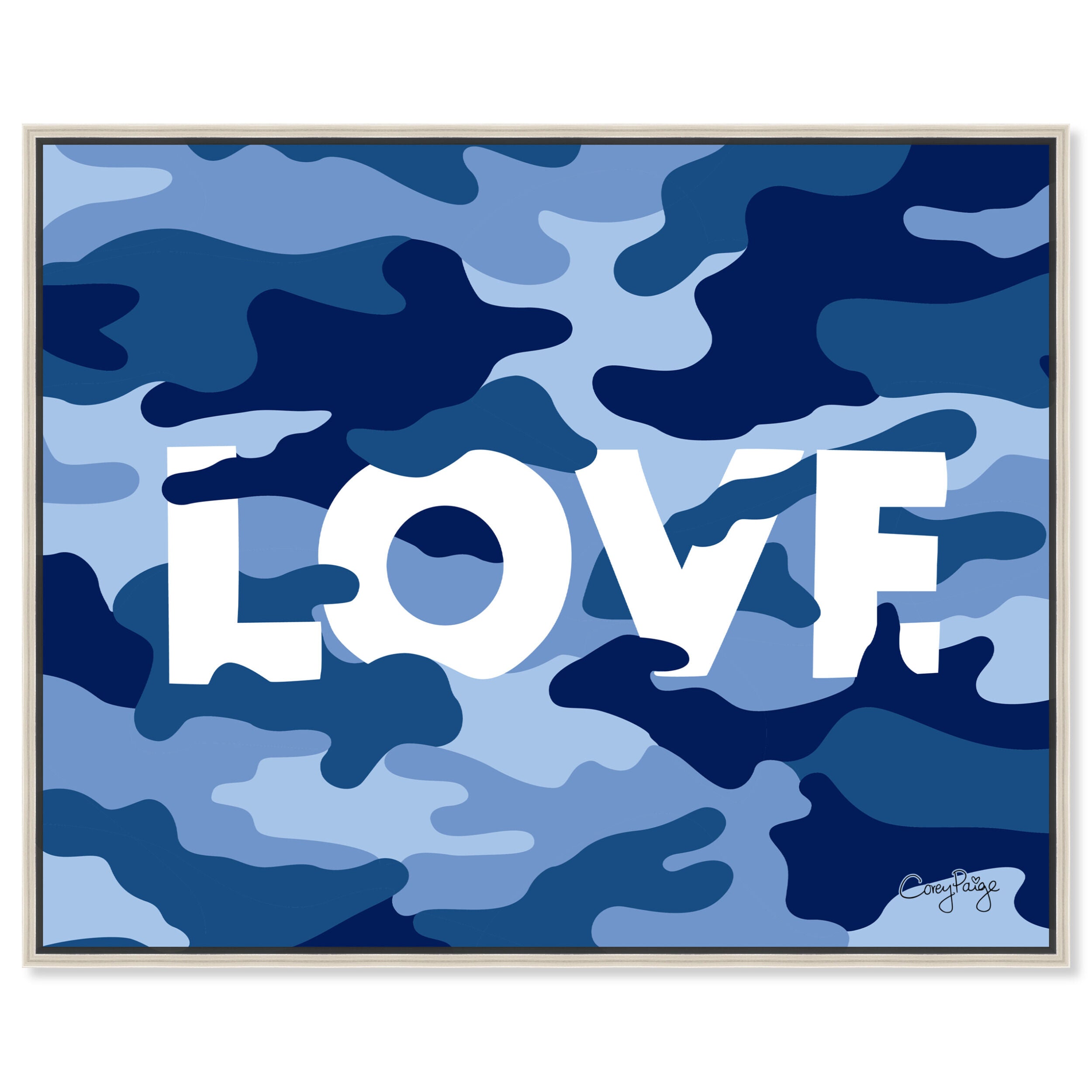 Corey Paige - Blue Camo love