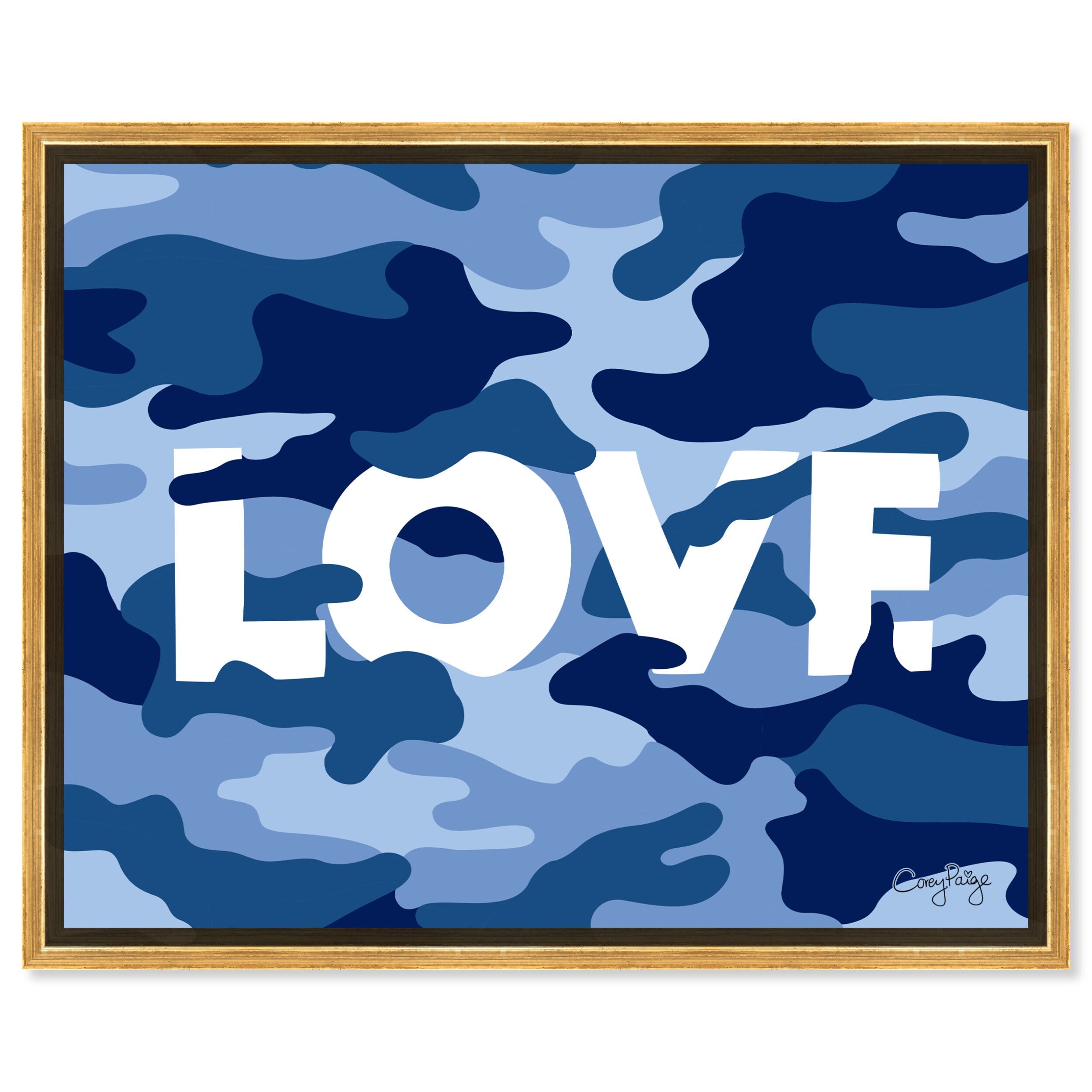 Corey Paige - Blue Camo love