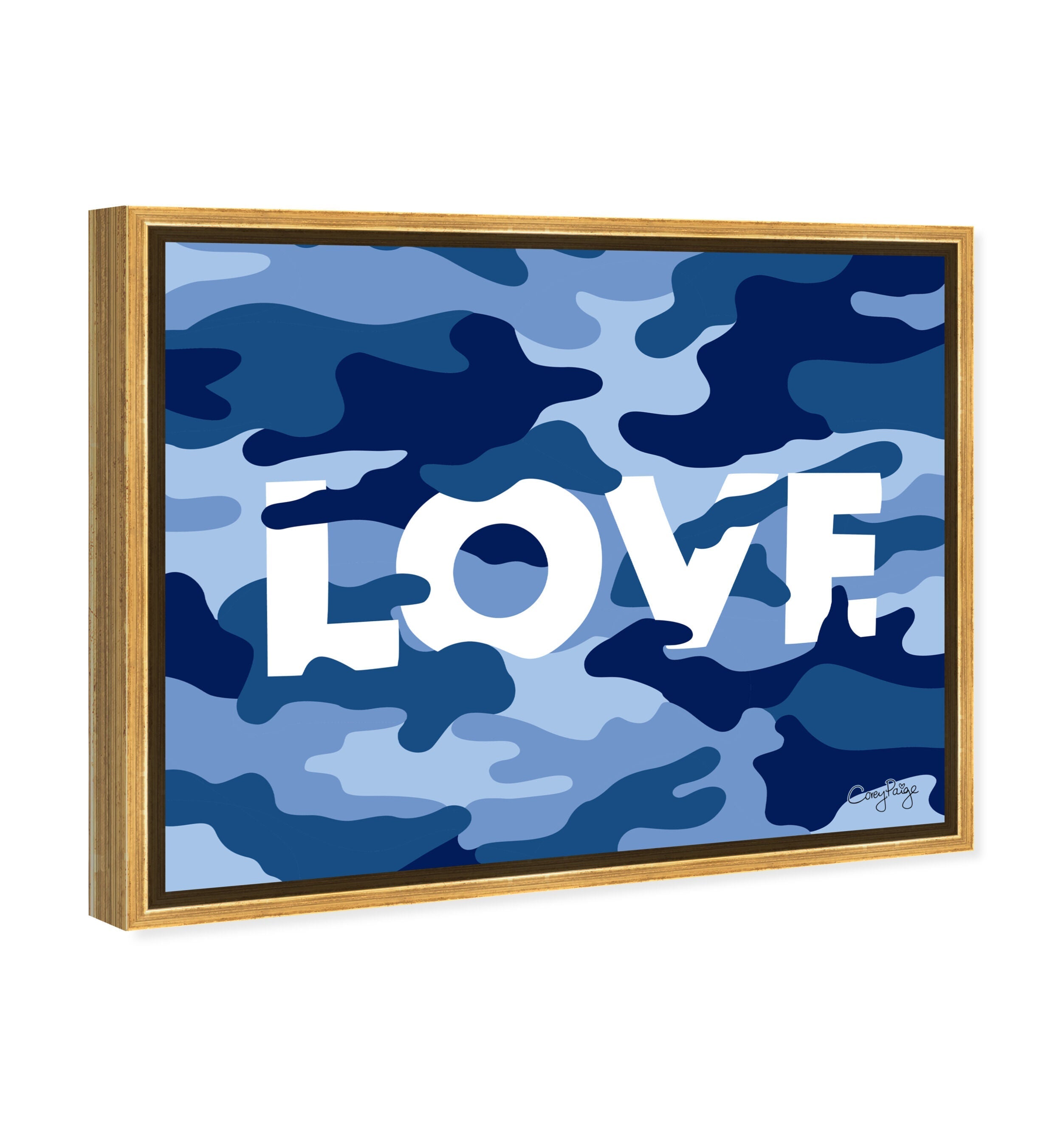 Corey Paige - Blue Camo love