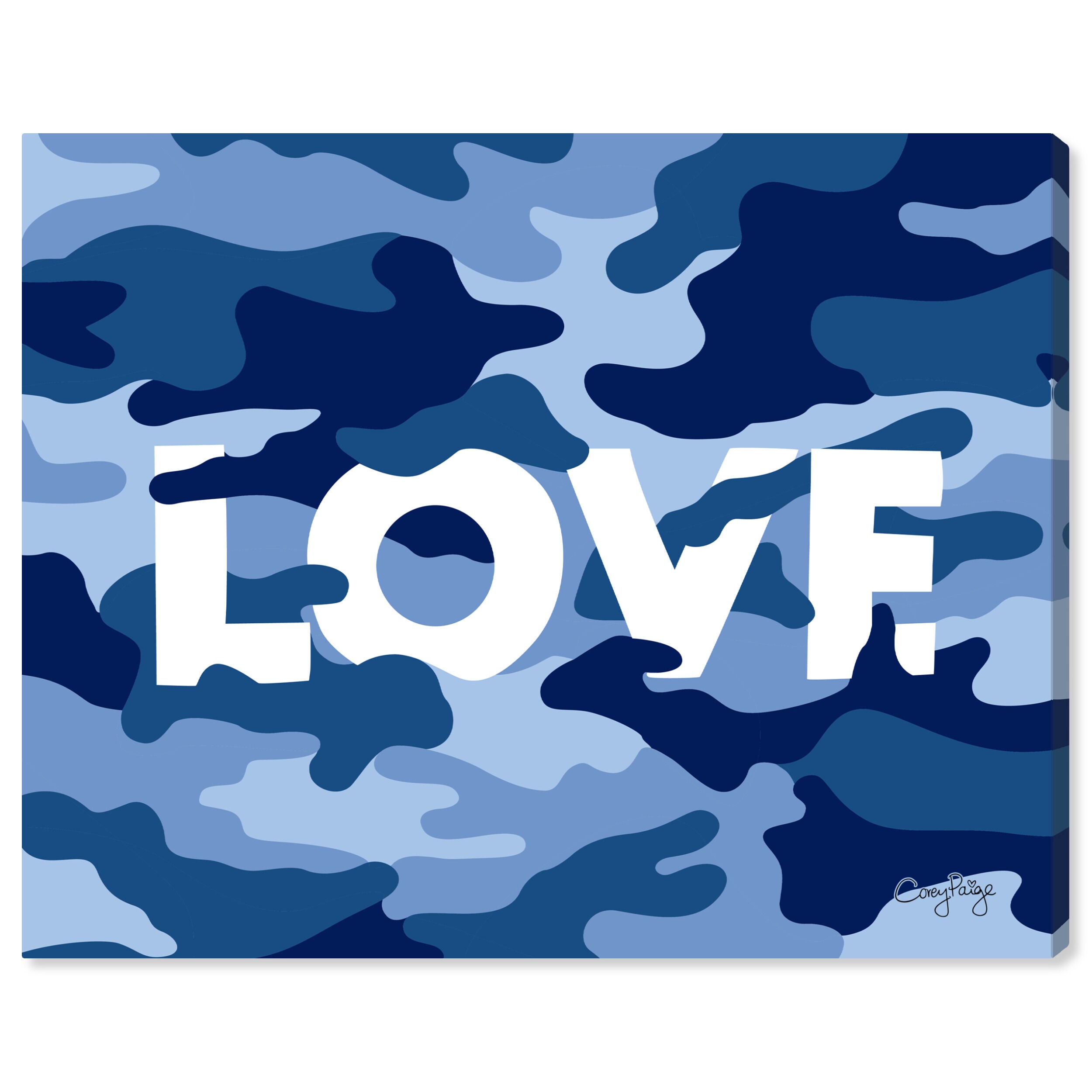 Corey Paige - Blue Camo love