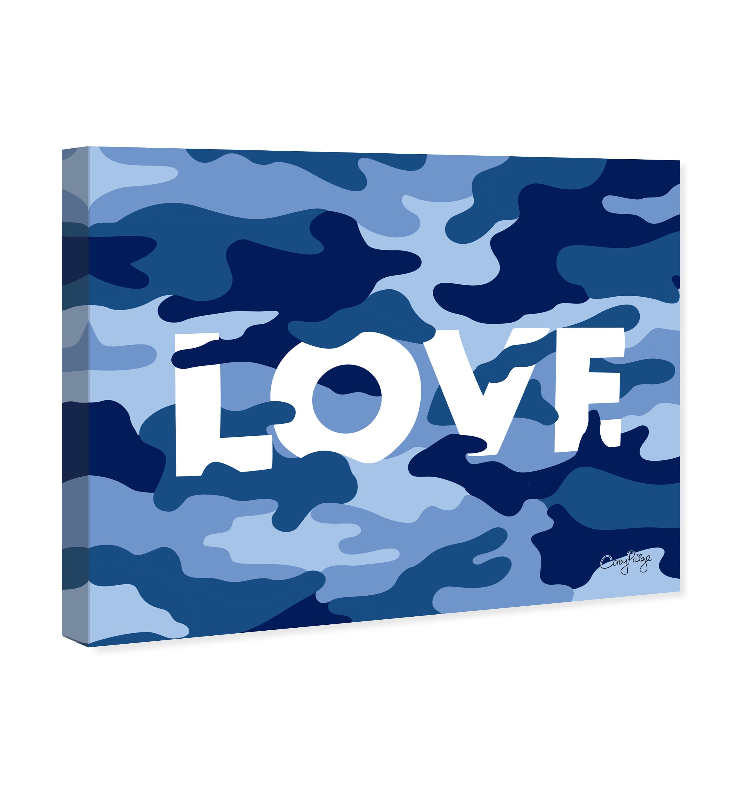 Corey Paige - Blue Camo love