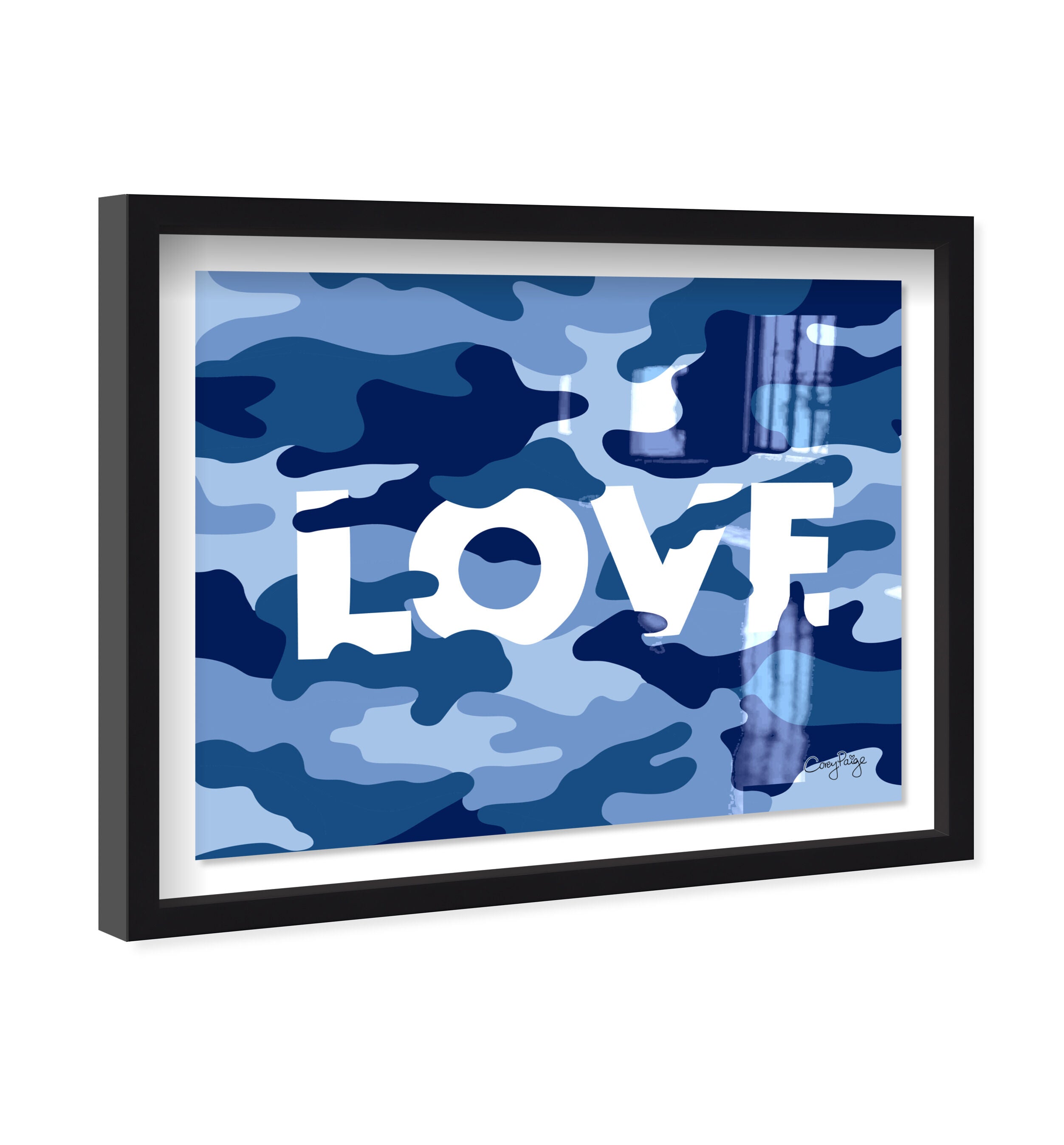Corey Paige - Blue Camo love