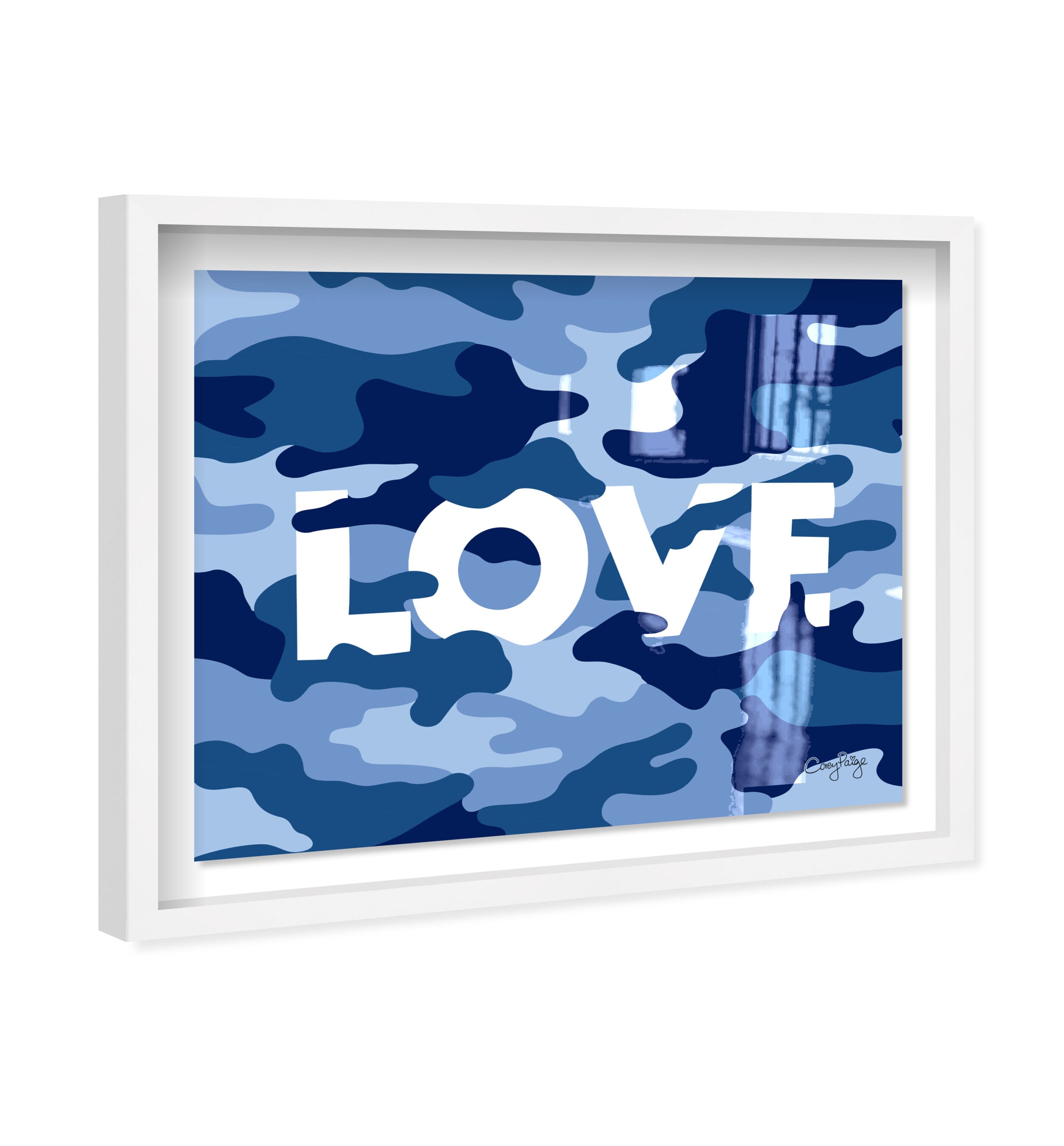 Corey Paige - Blue Camo love