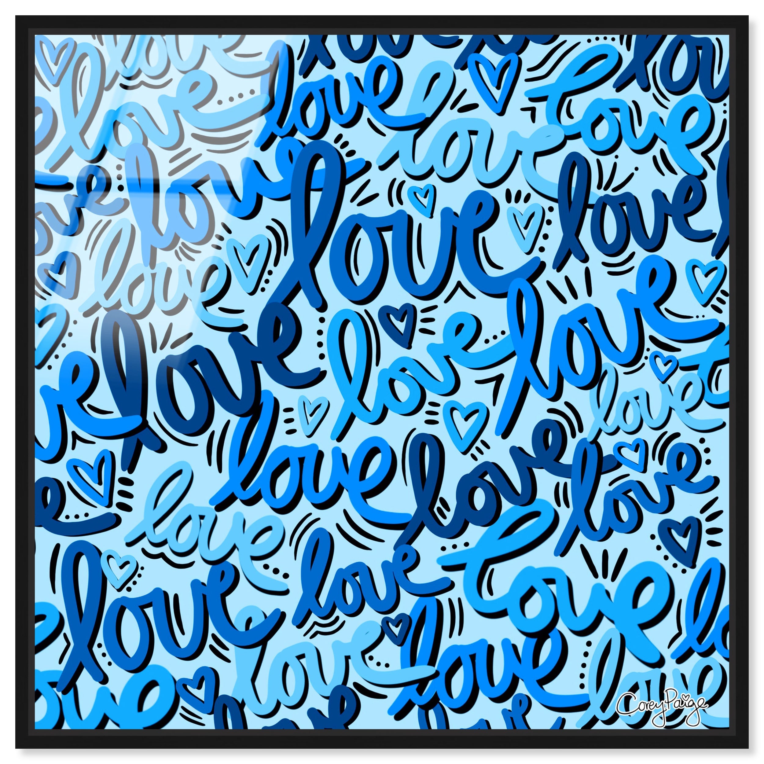 Corey Paige - Blue Script Love