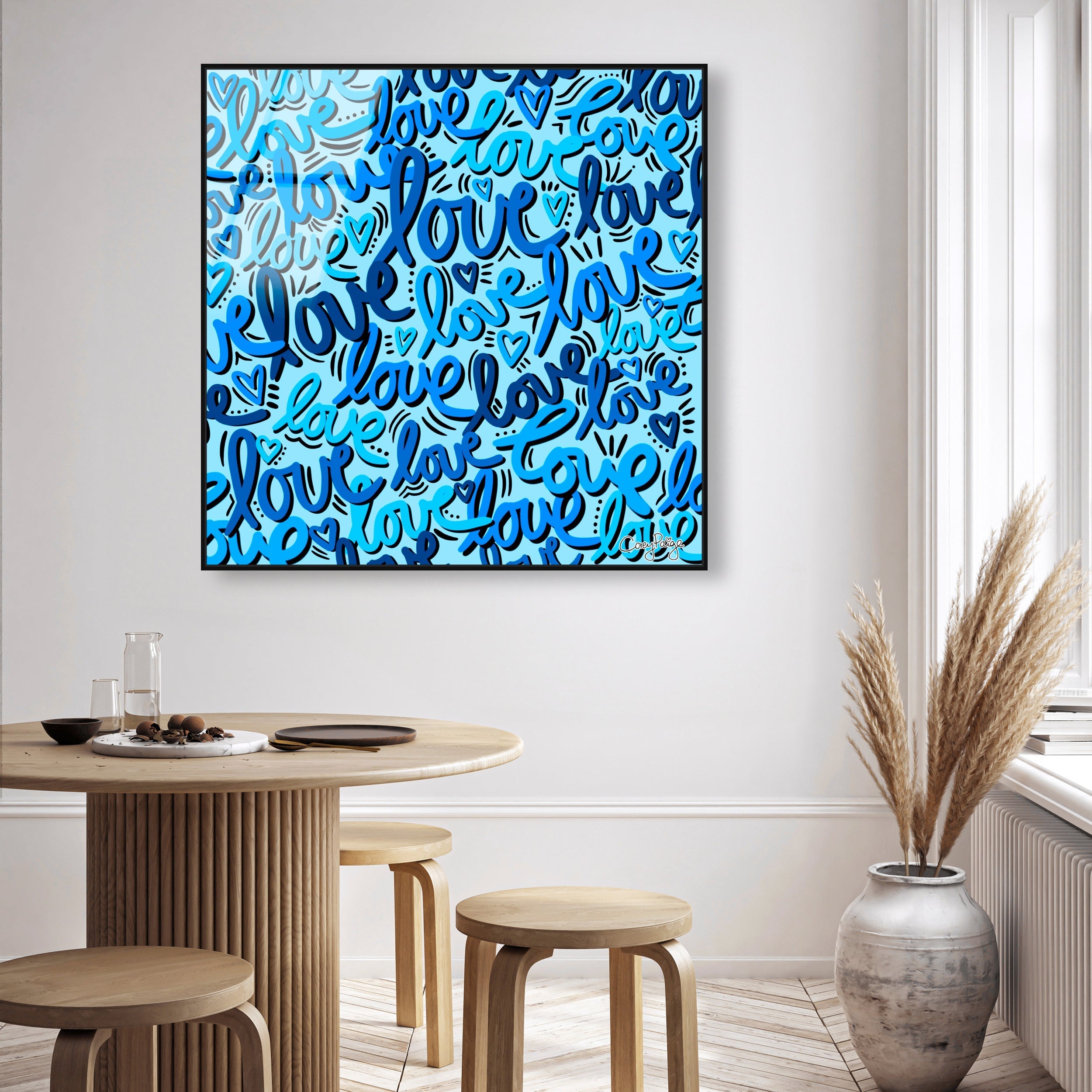 Corey Paige - Blue Script Love Secondary image