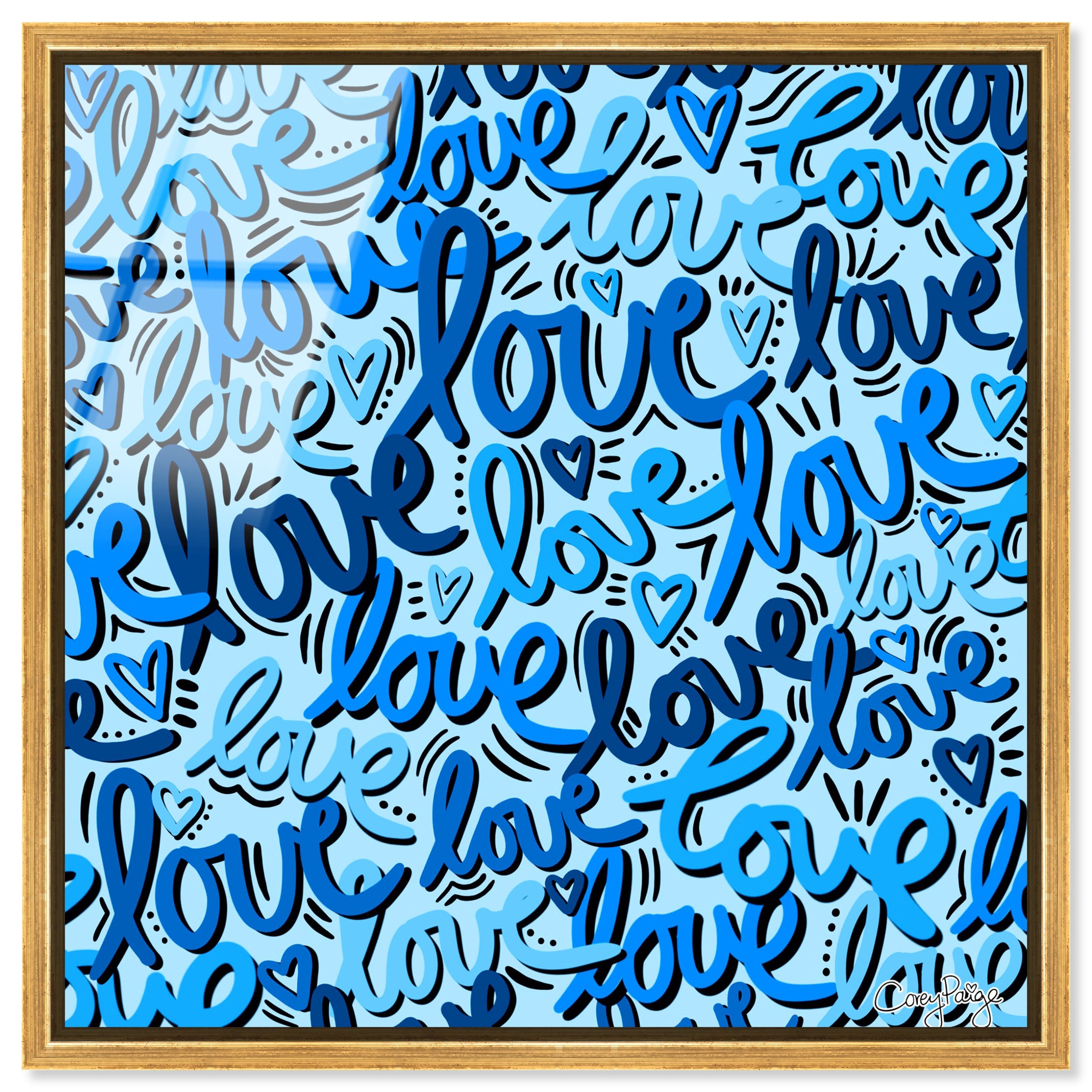 Corey Paige - Blue Script Love