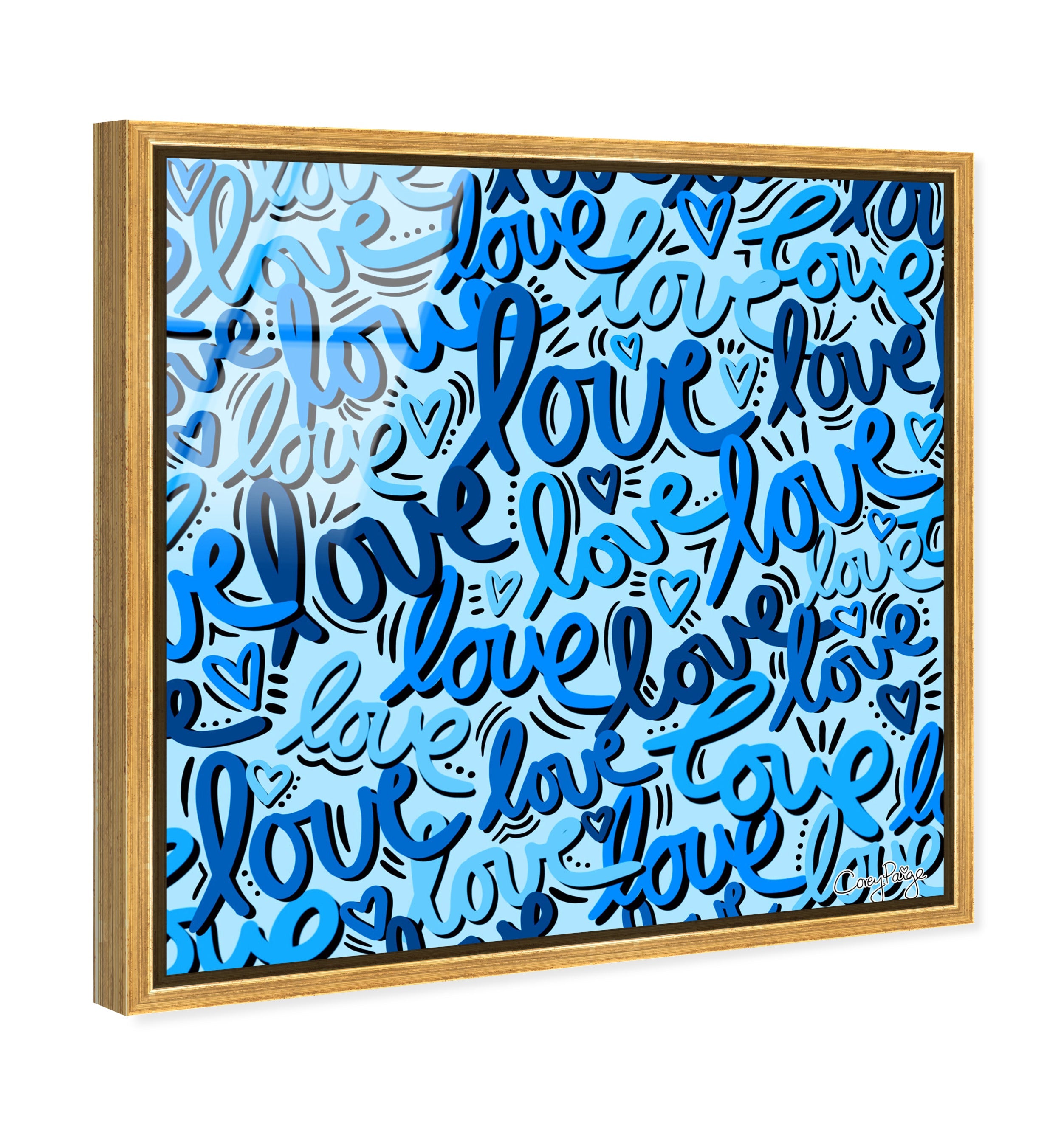 Corey Paige - Blue Script Love