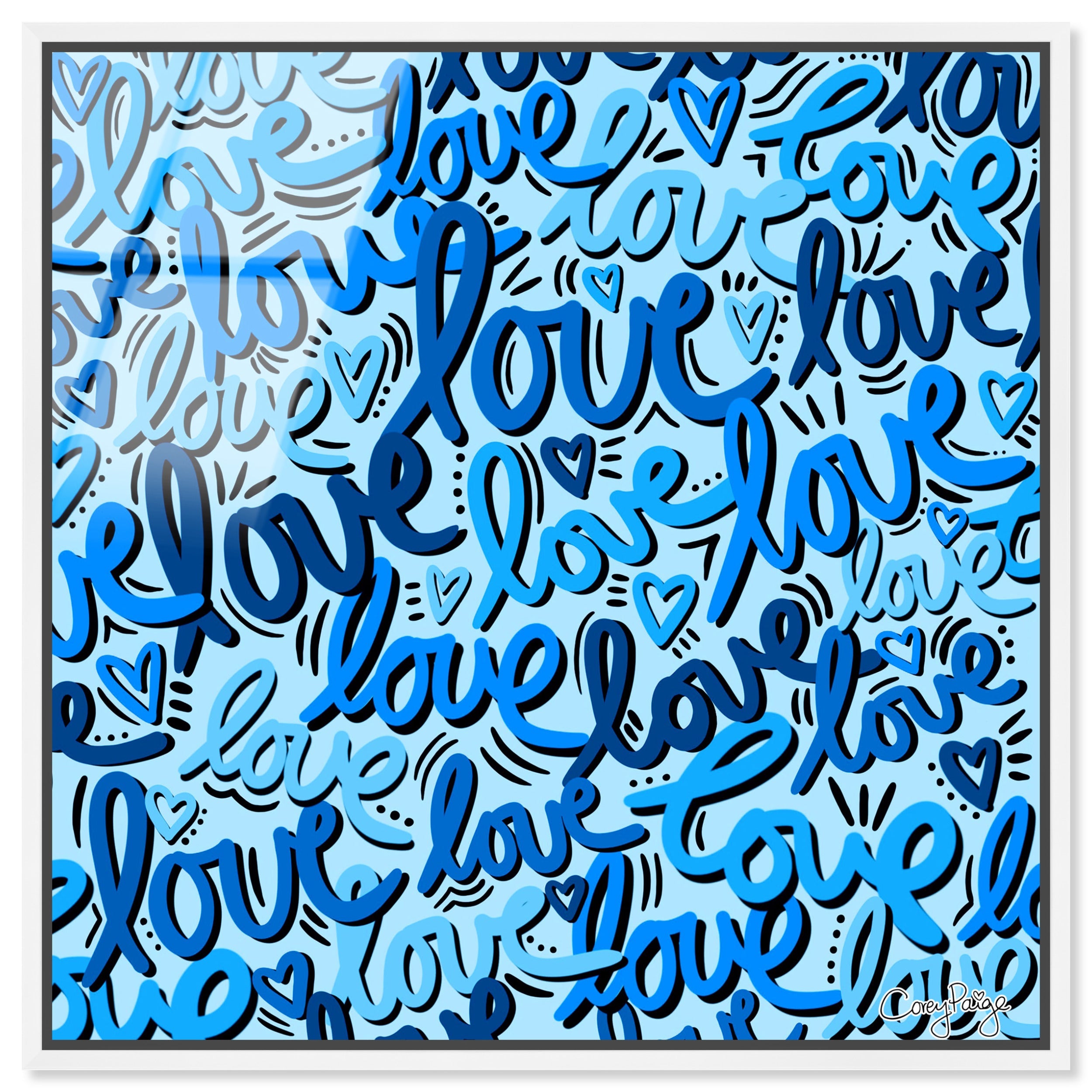 Corey Paige - Blue Script Love