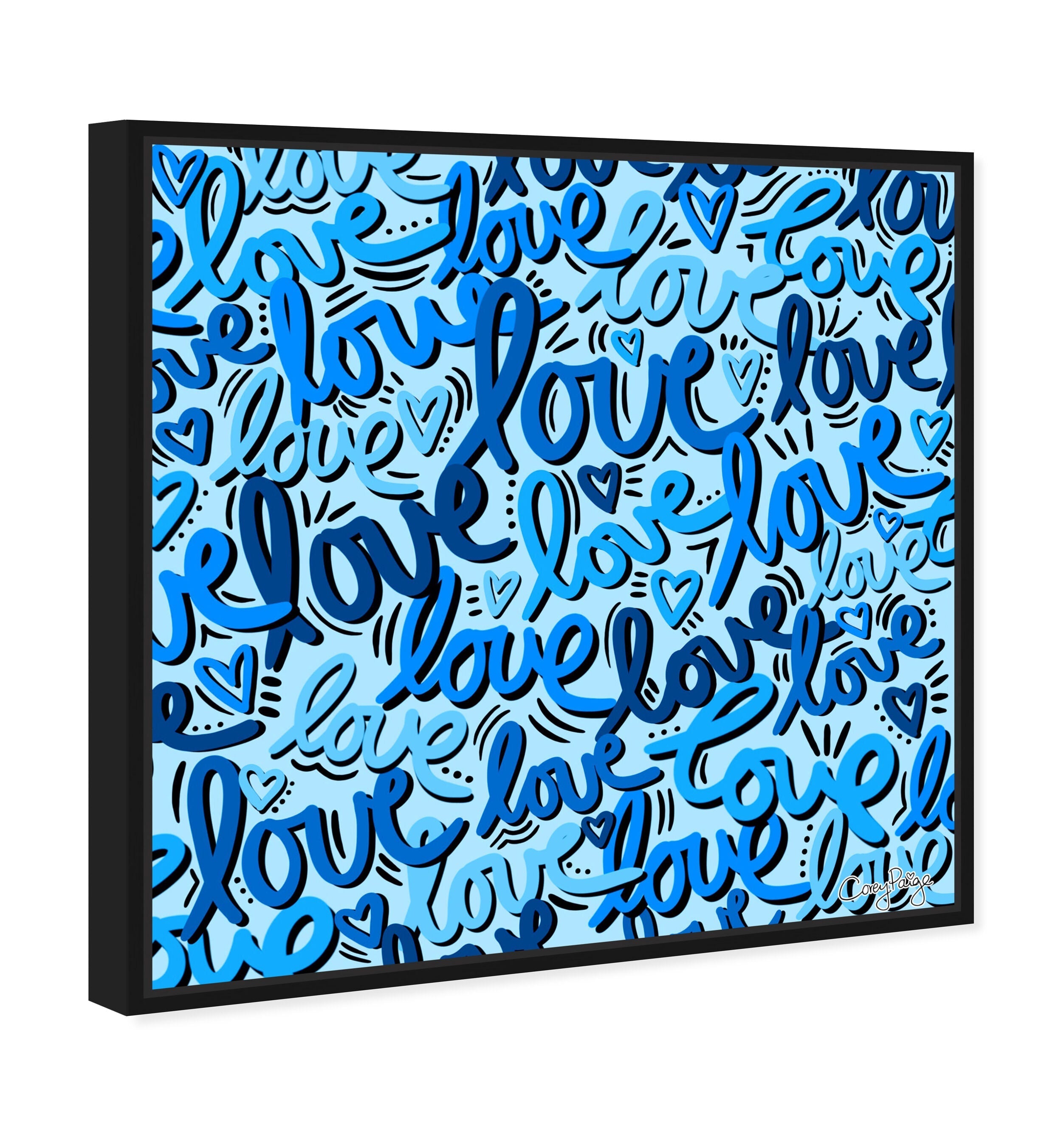Corey Paige - Blue Script Love