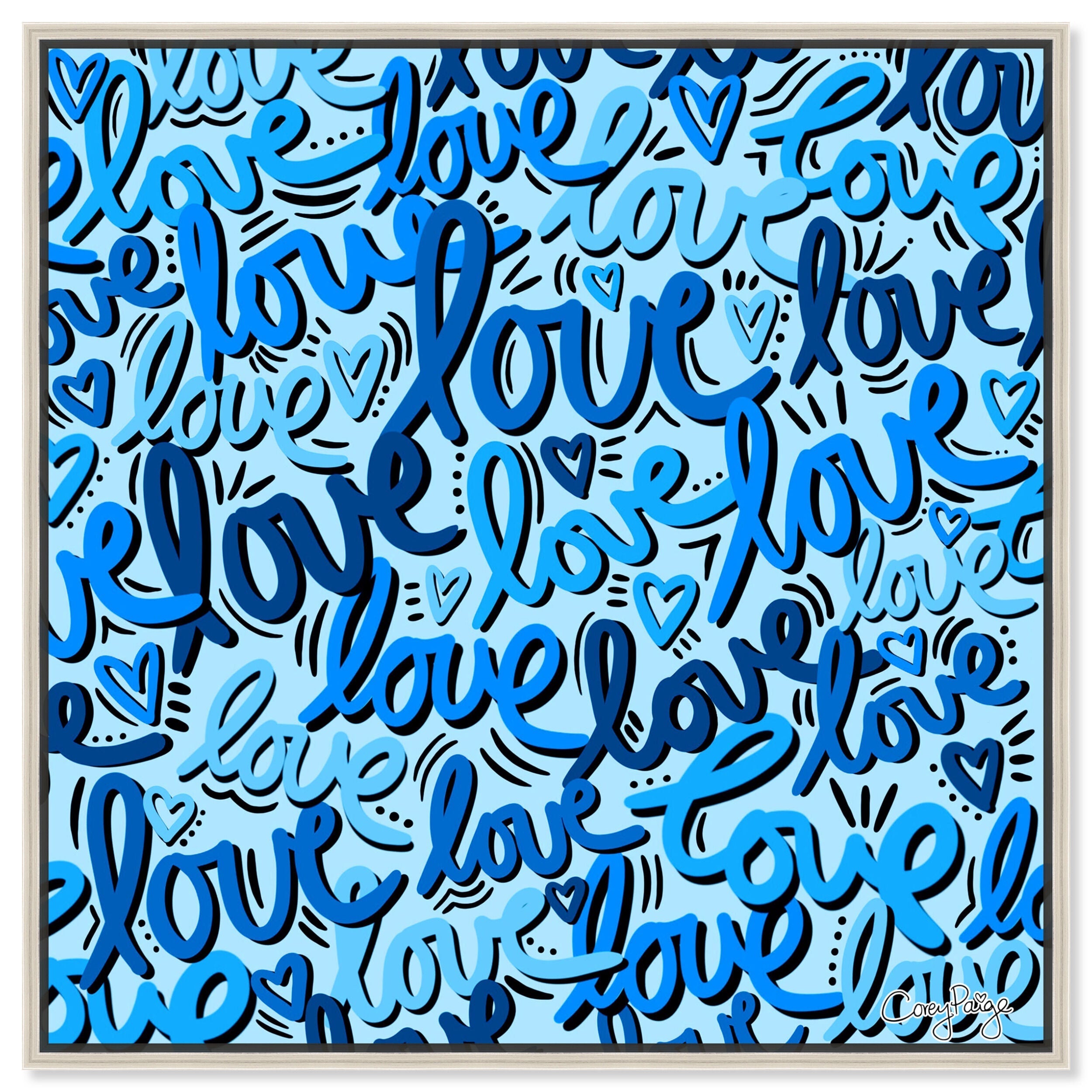 Corey Paige - Blue Script Love