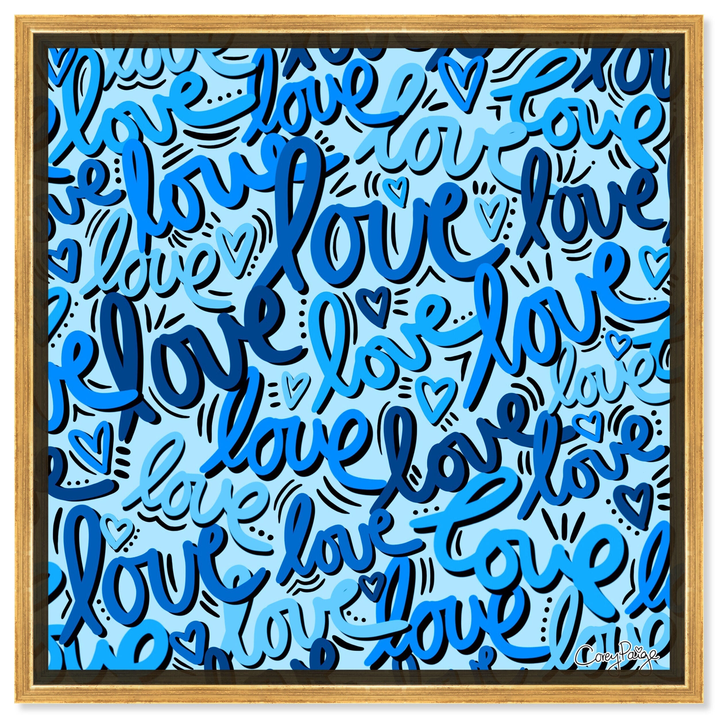 Corey Paige - Blue Script Love