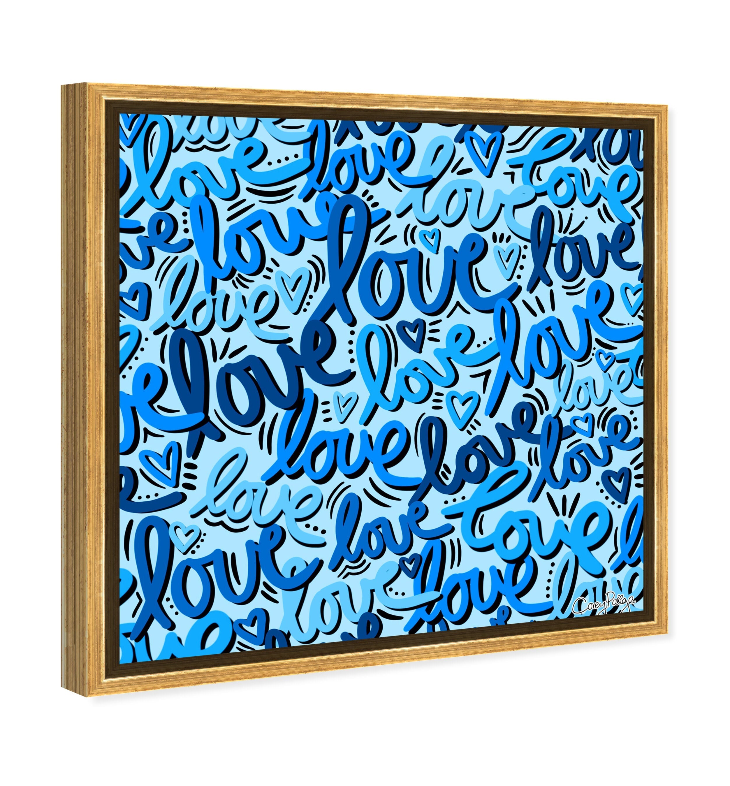 Corey Paige - Blue Script Love