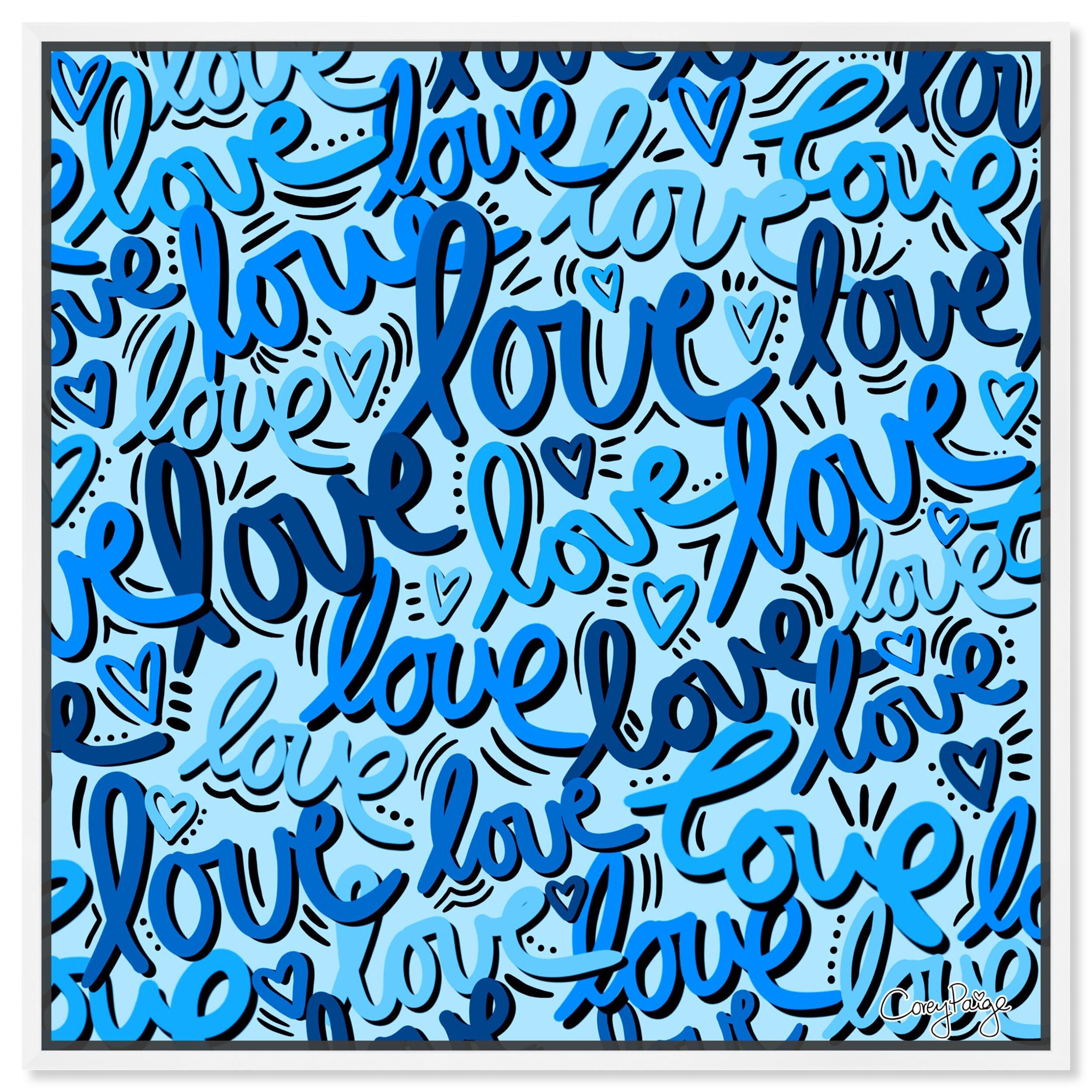 Corey Paige - Blue Script Love
