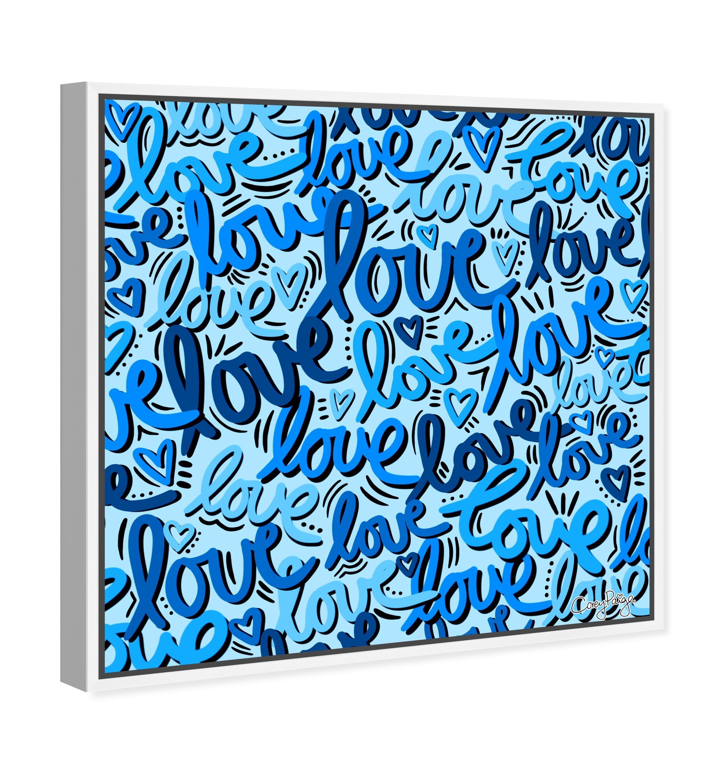Corey Paige - Blue Script Love