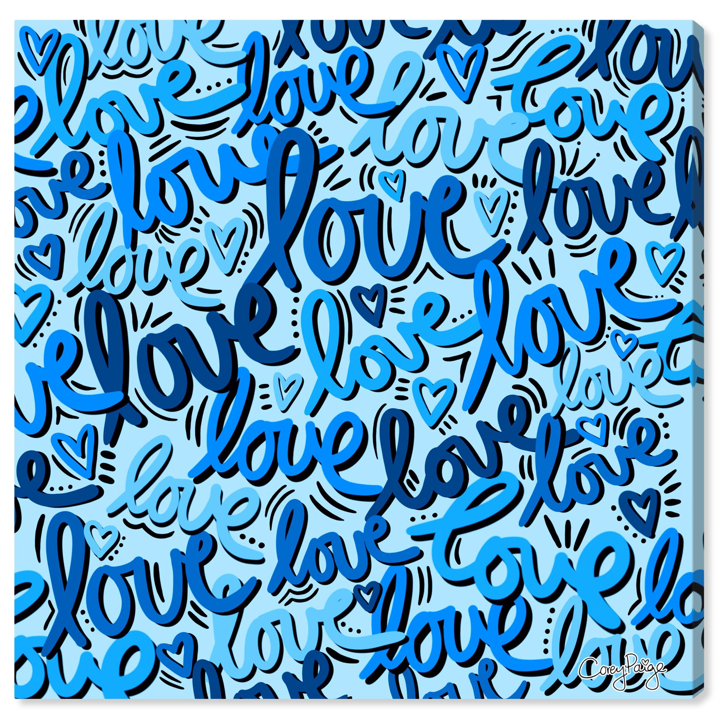 Corey Paige - Blue Script Love