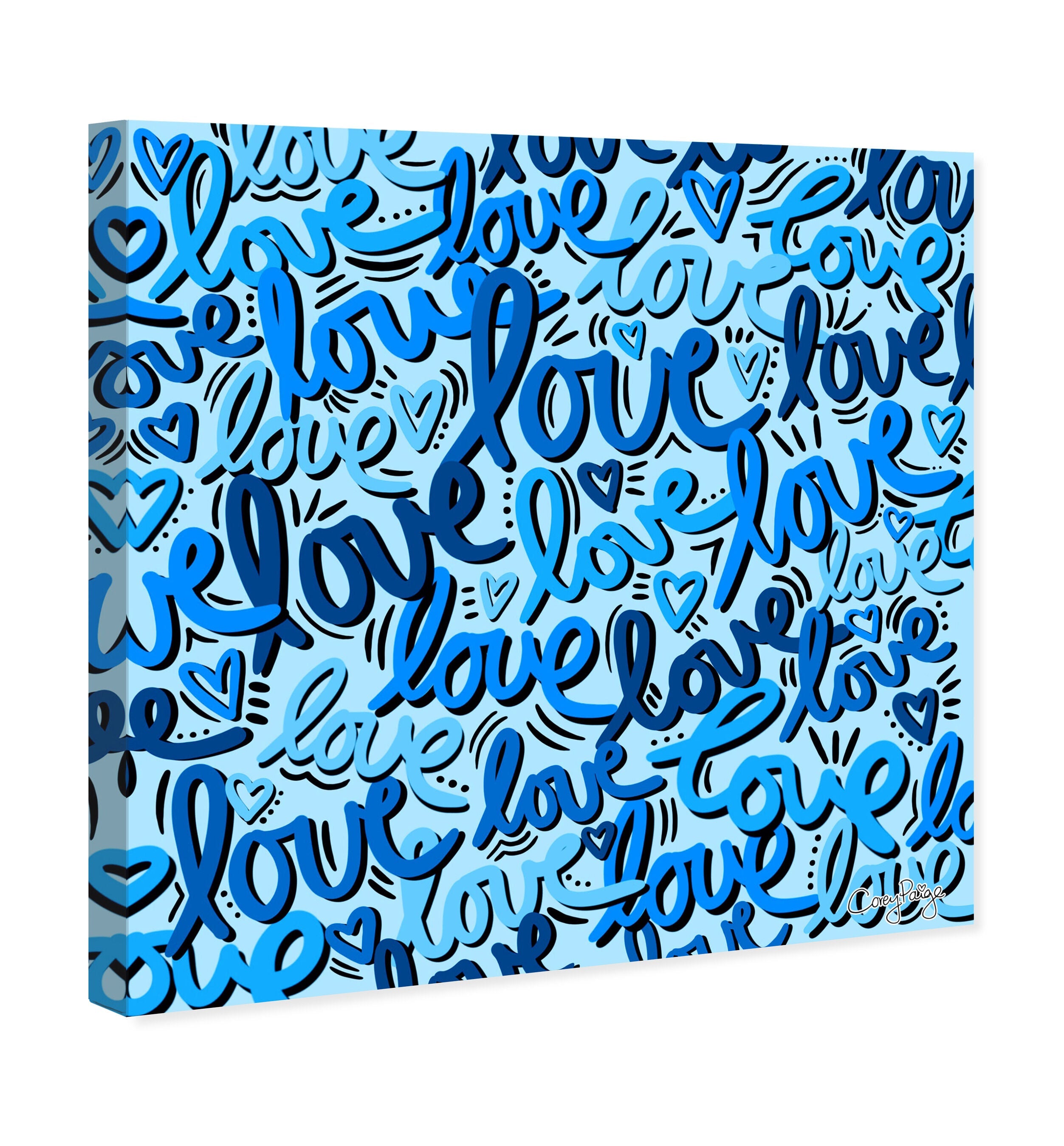 Corey Paige - Blue Script Love