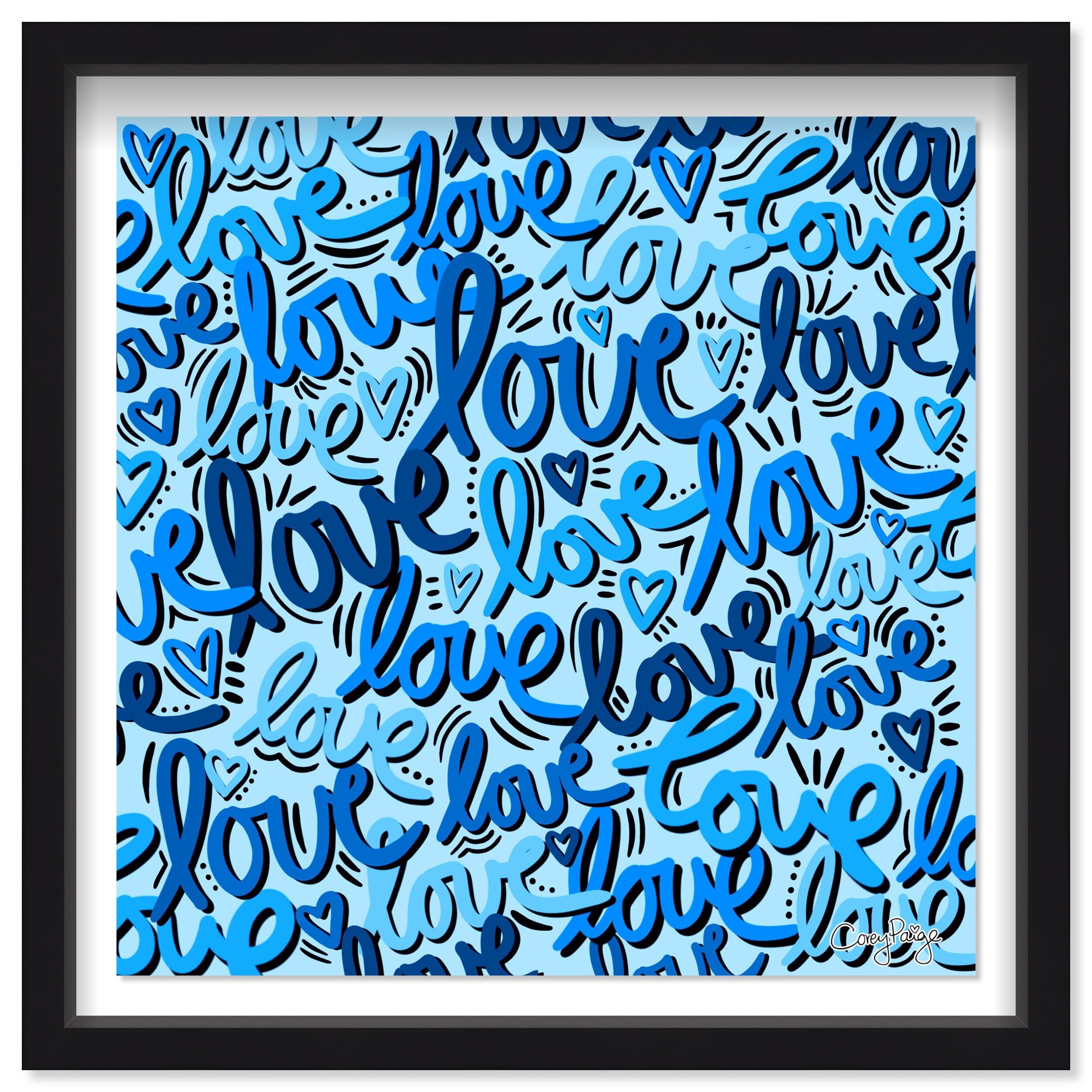 Corey Paige - Blue Script Love