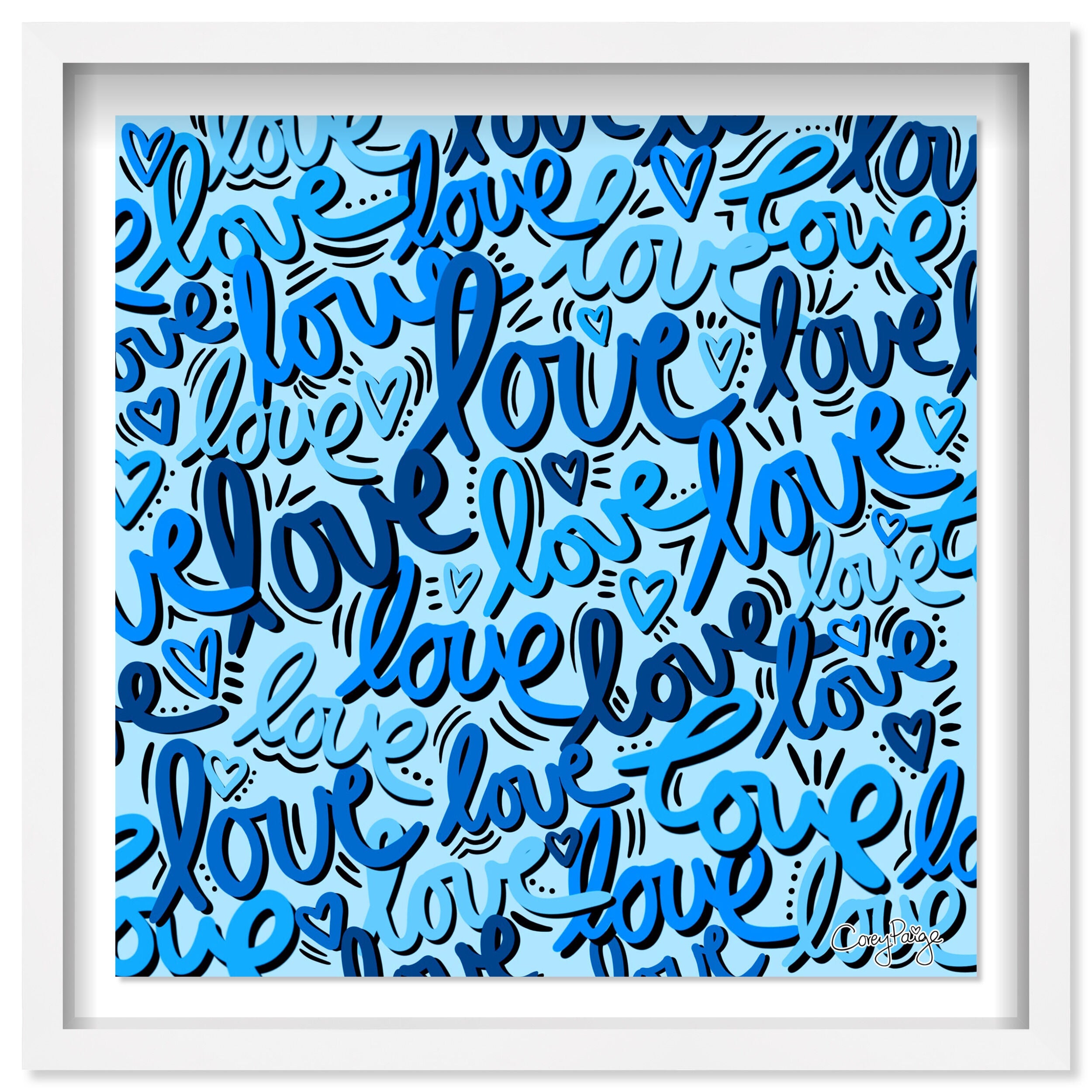 Corey Paige - Blue Script Love