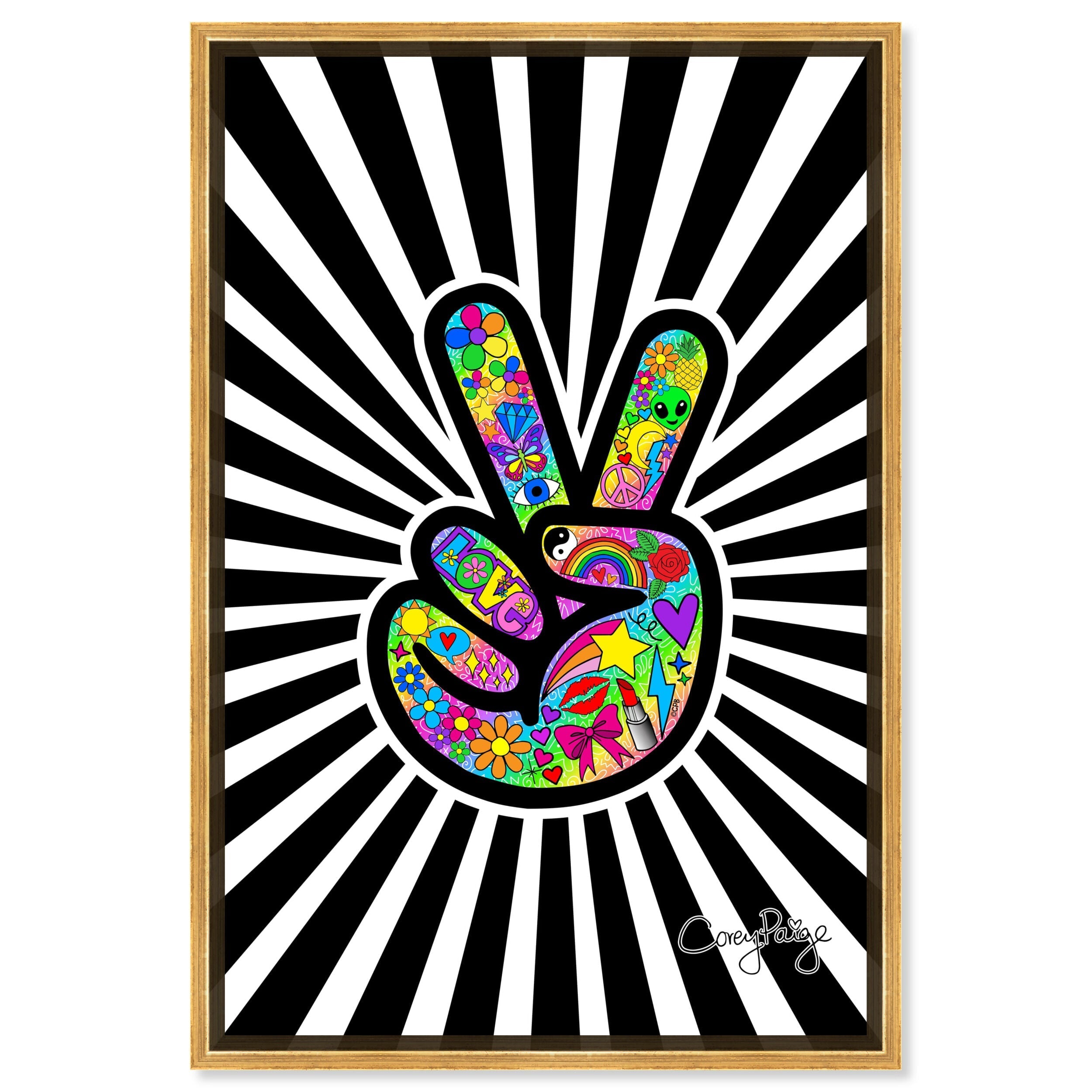 Corey Paige- Funky Peace Sign