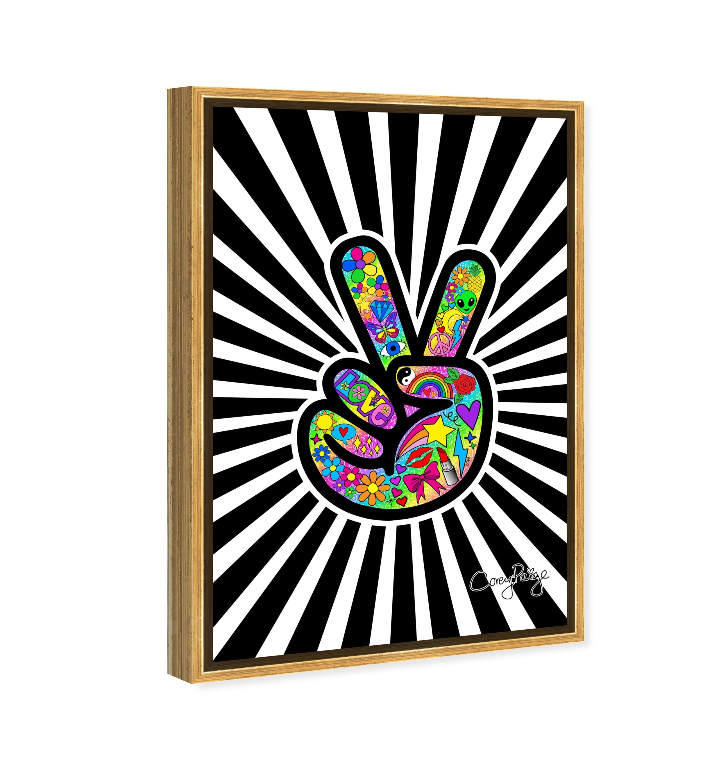Corey Paige- Funky Peace Sign