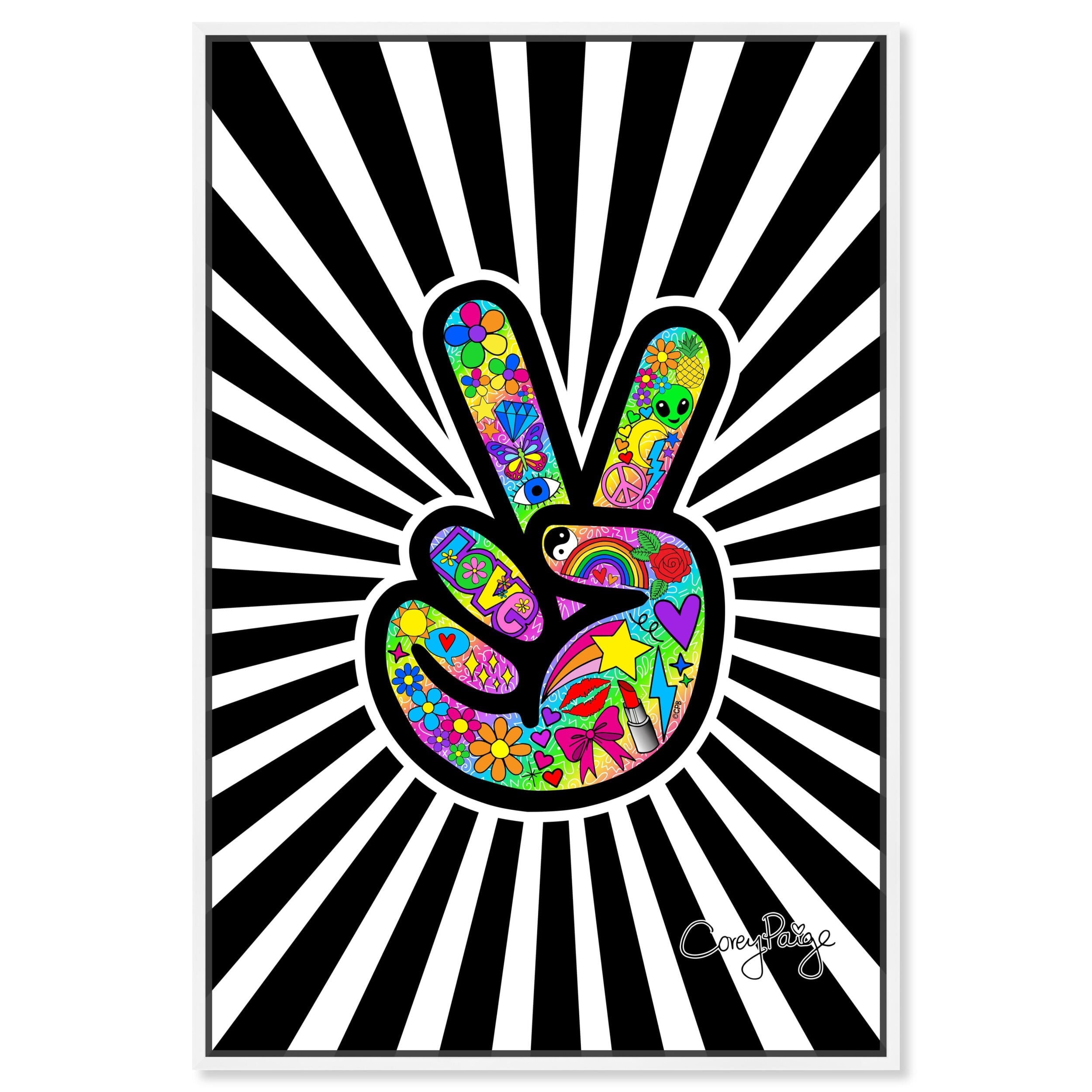 Corey Paige- Funky Peace Sign