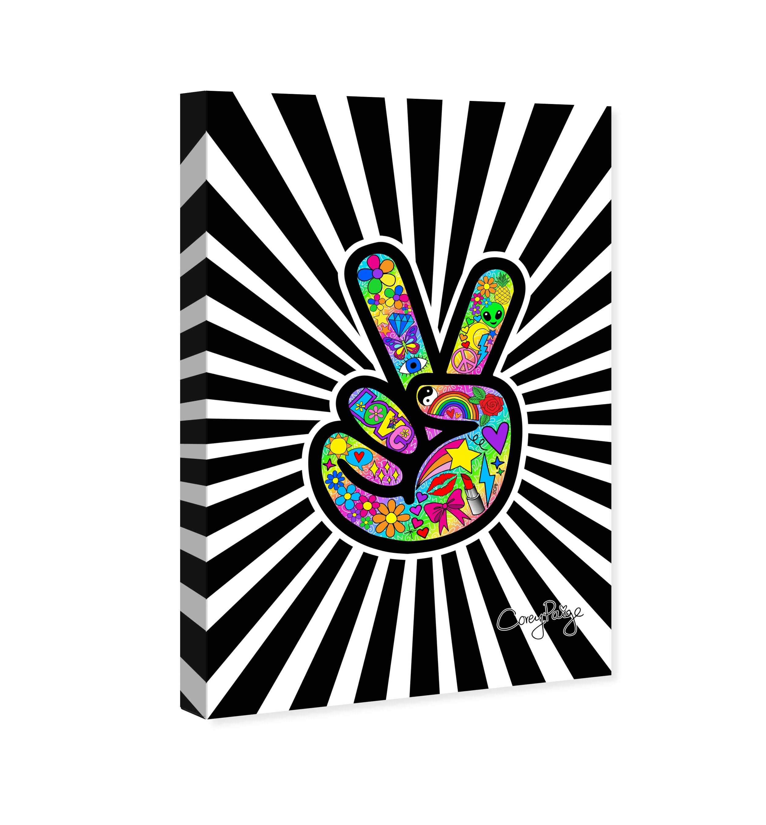 Corey Paige- Funky Peace Sign