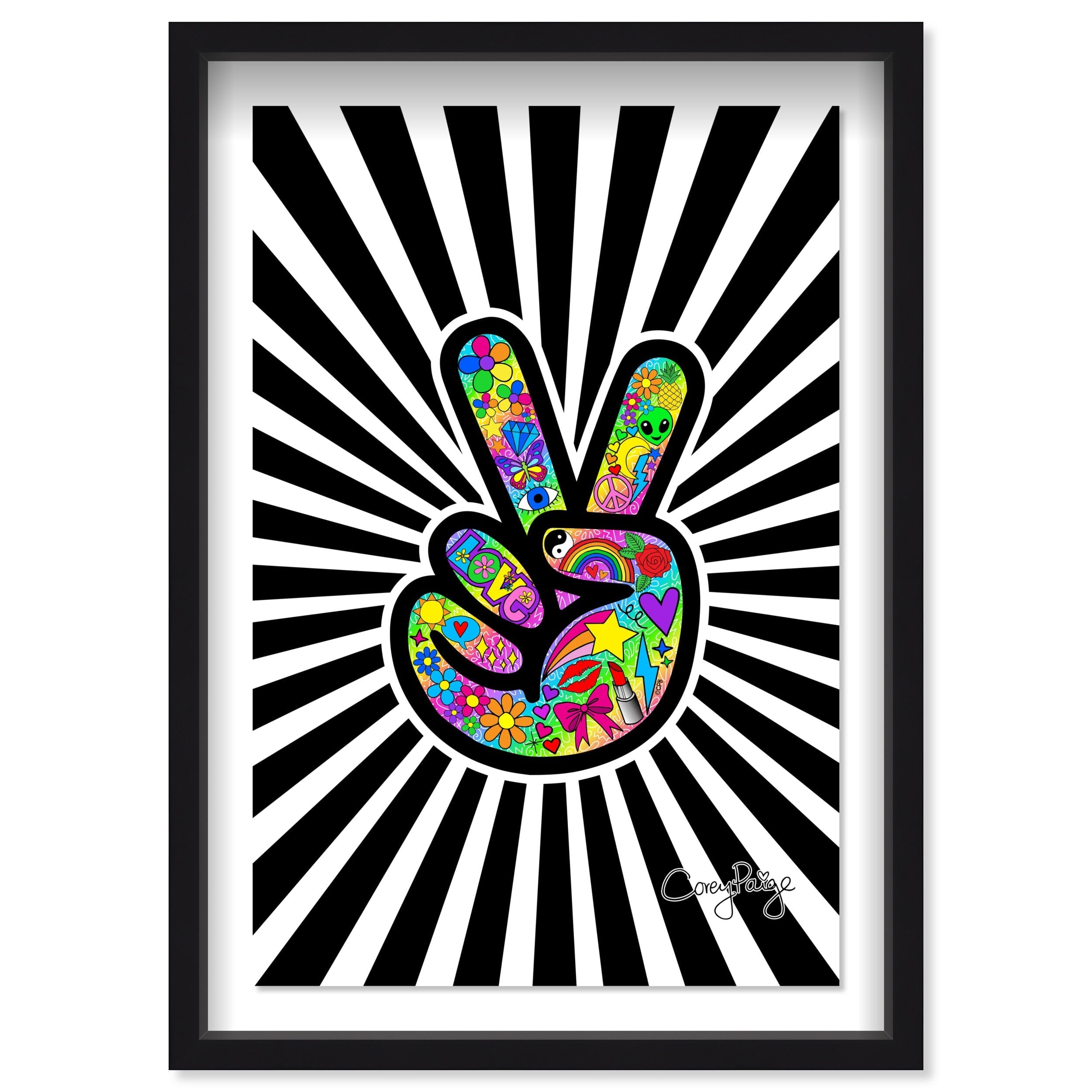 Corey Paige- Funky Peace Sign