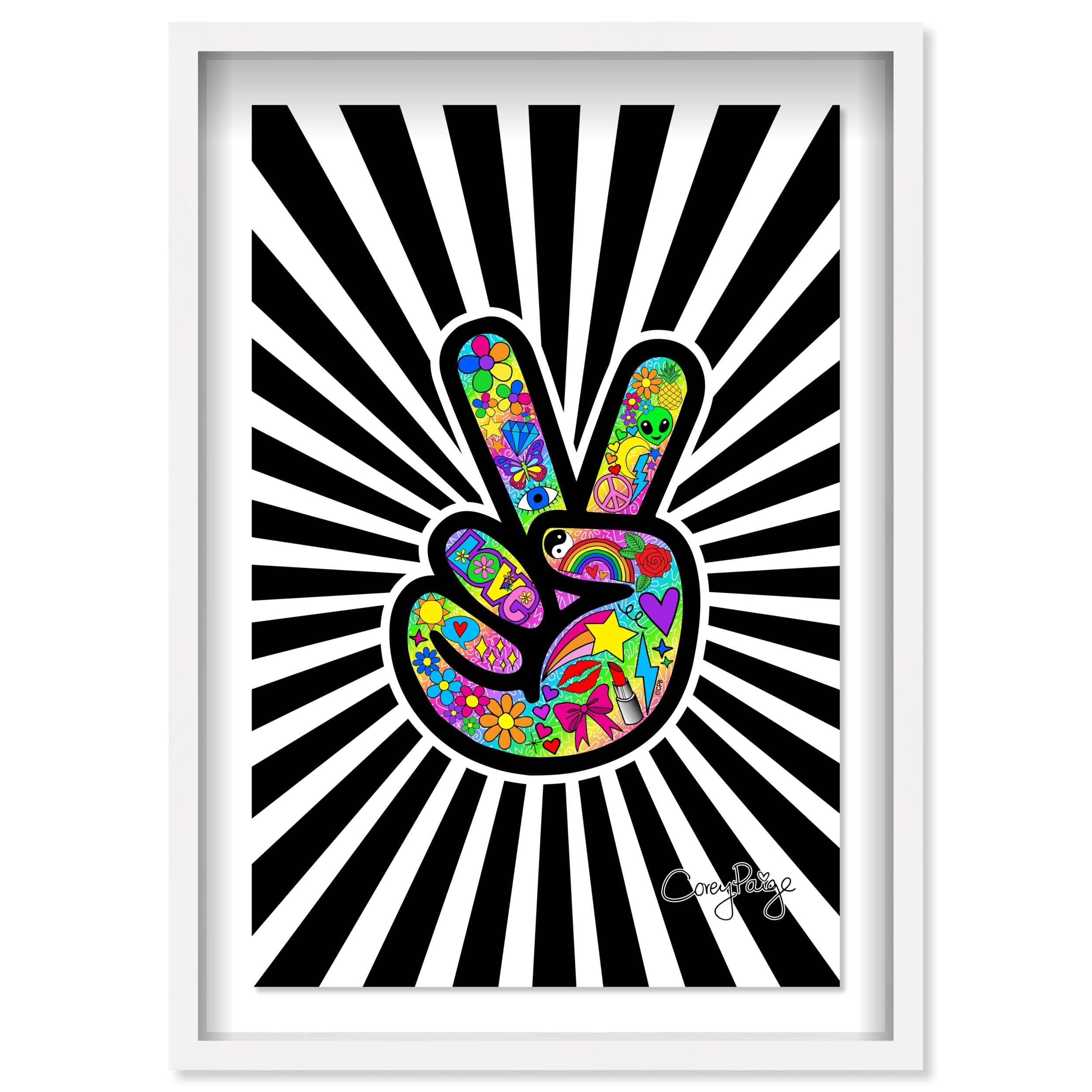 Corey Paige- Funky Peace Sign