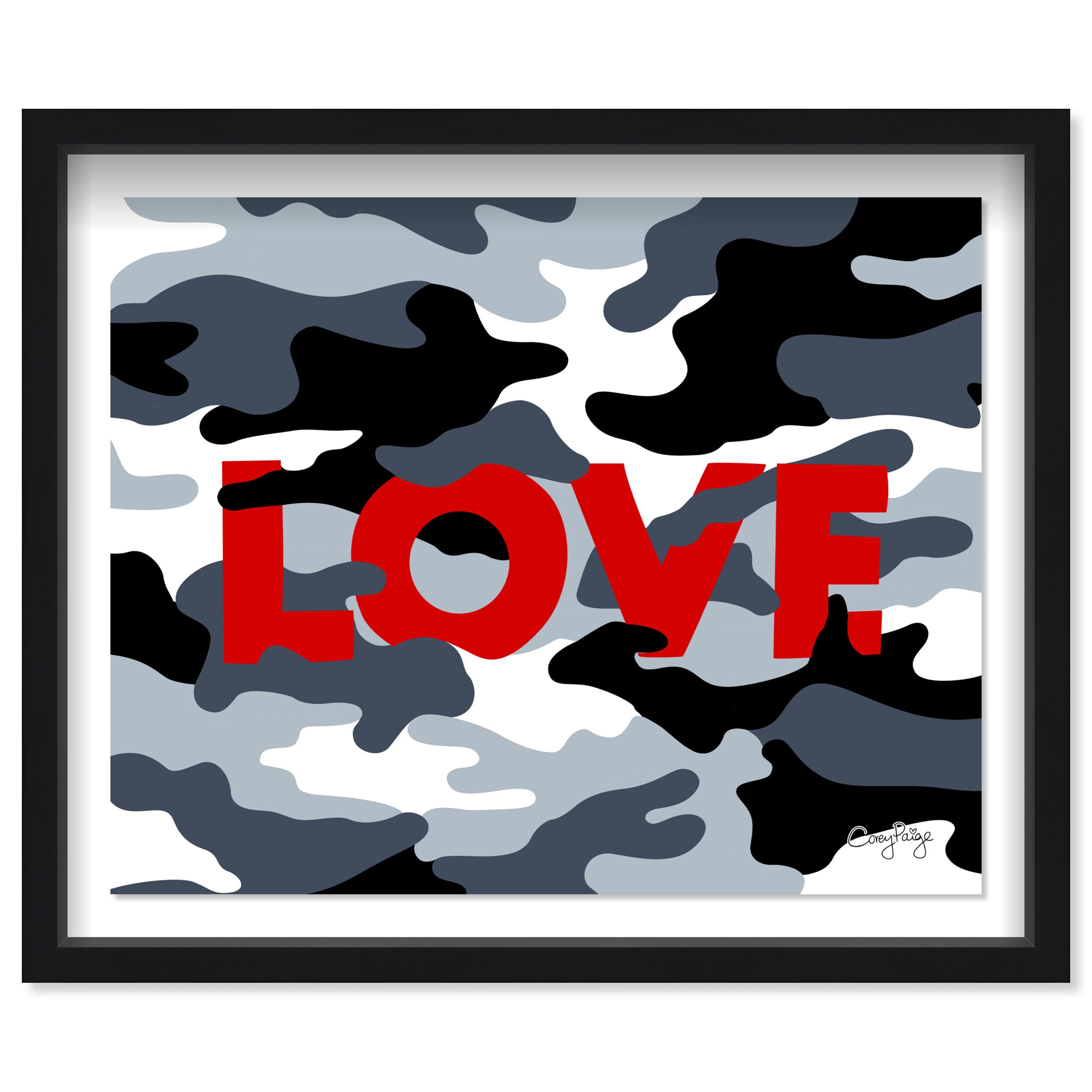 Corey Paige - Gray Camo Love