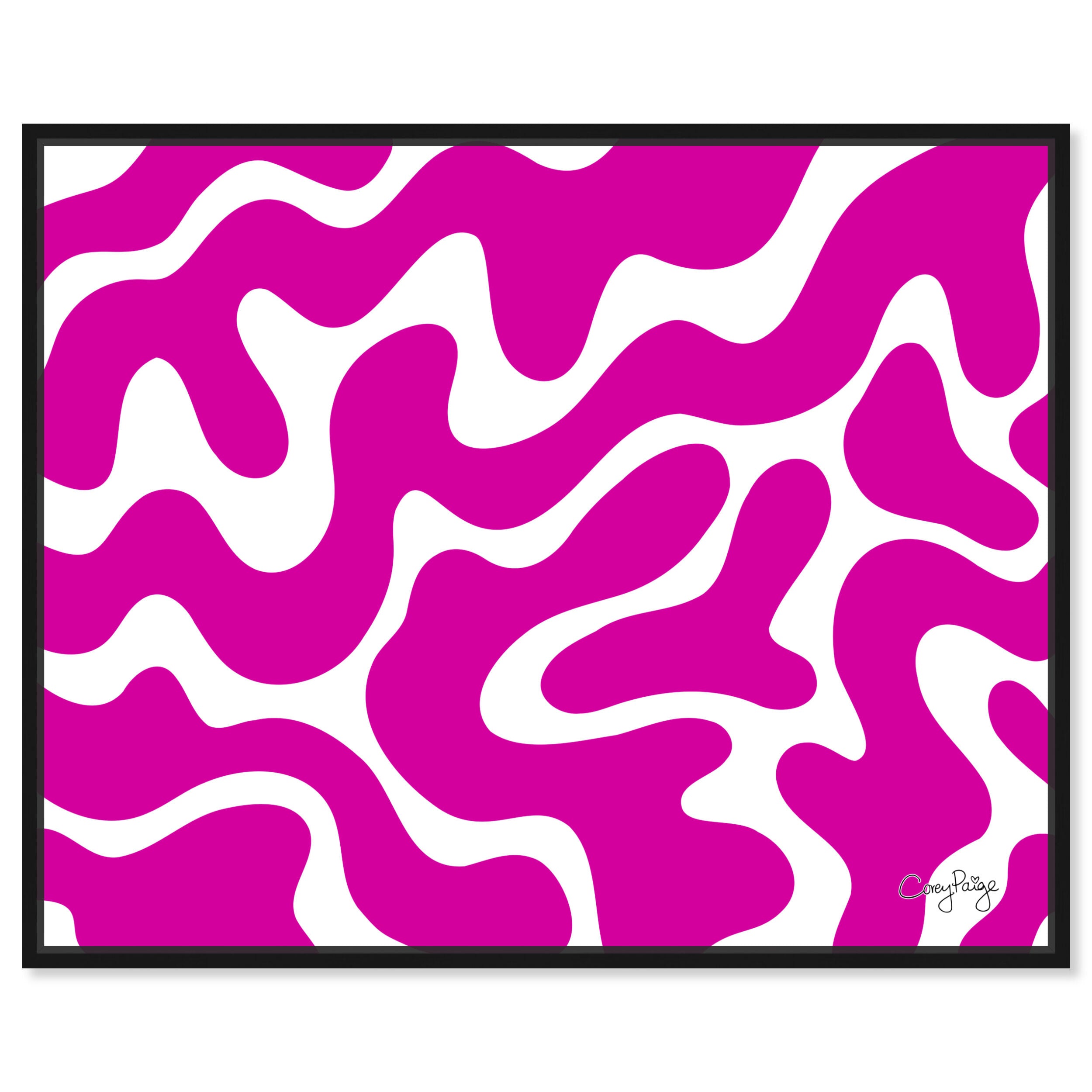 Corey Paige - Pink Abstract II