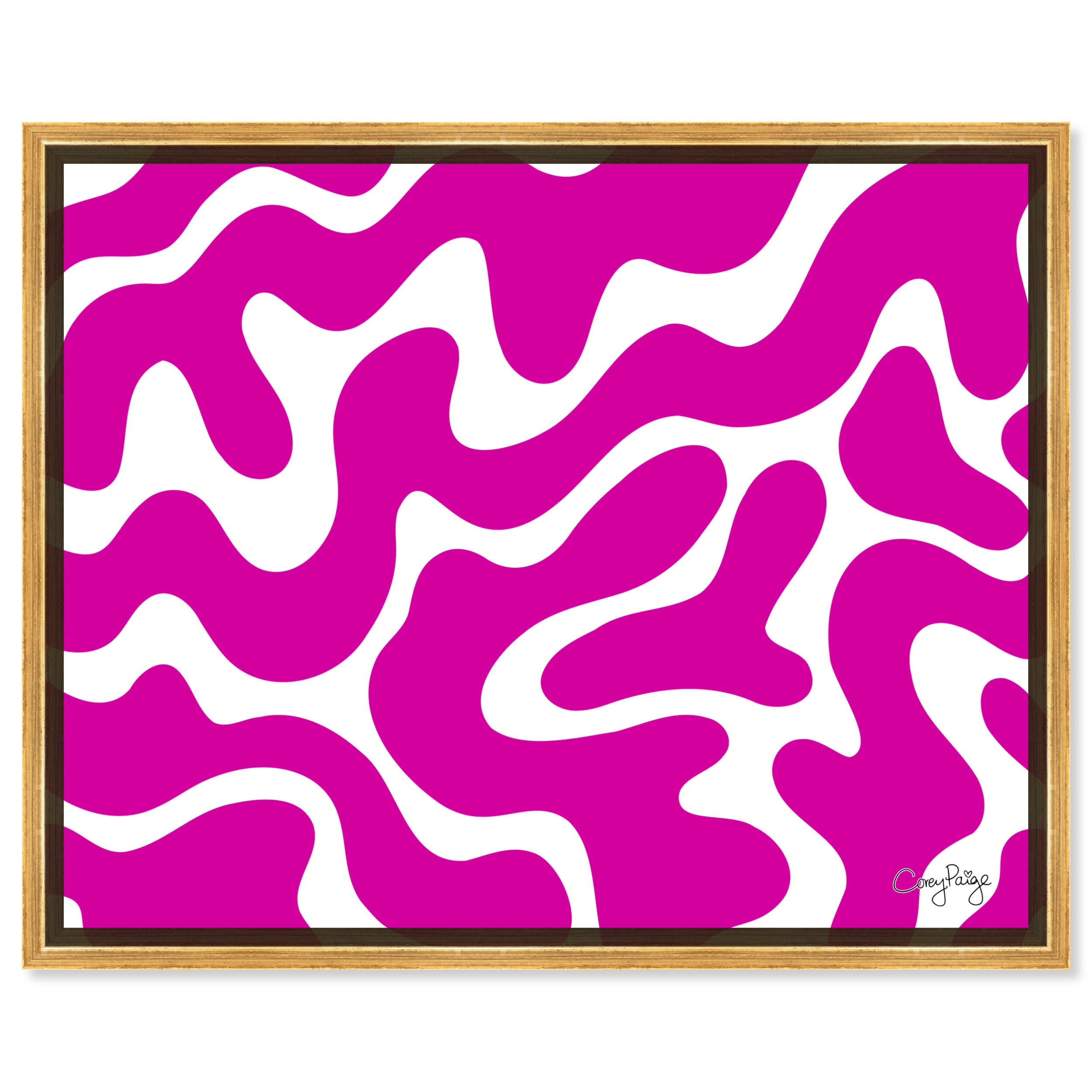 Corey Paige - Pink Abstract II