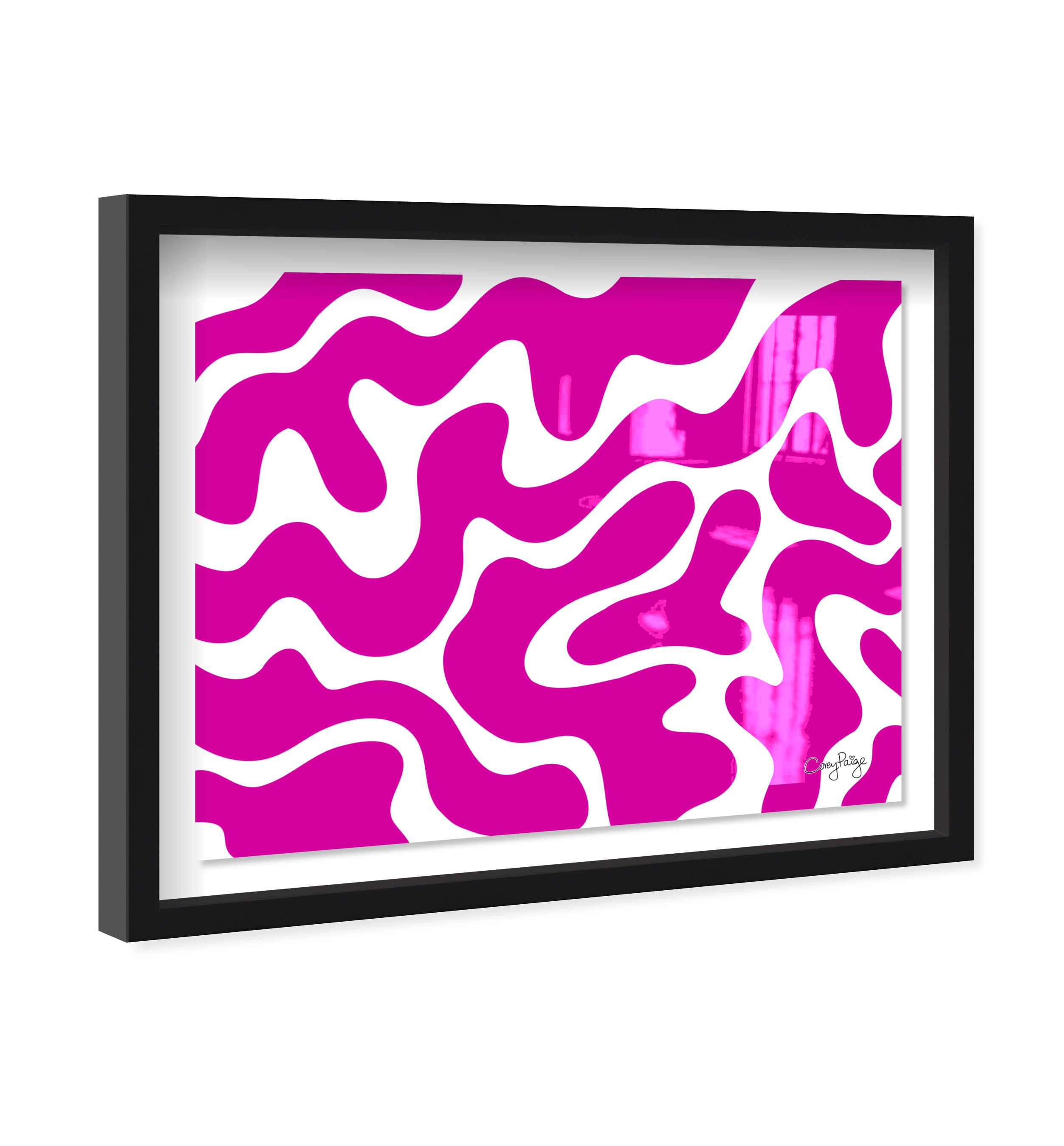 Corey Paige - Pink Abstract II