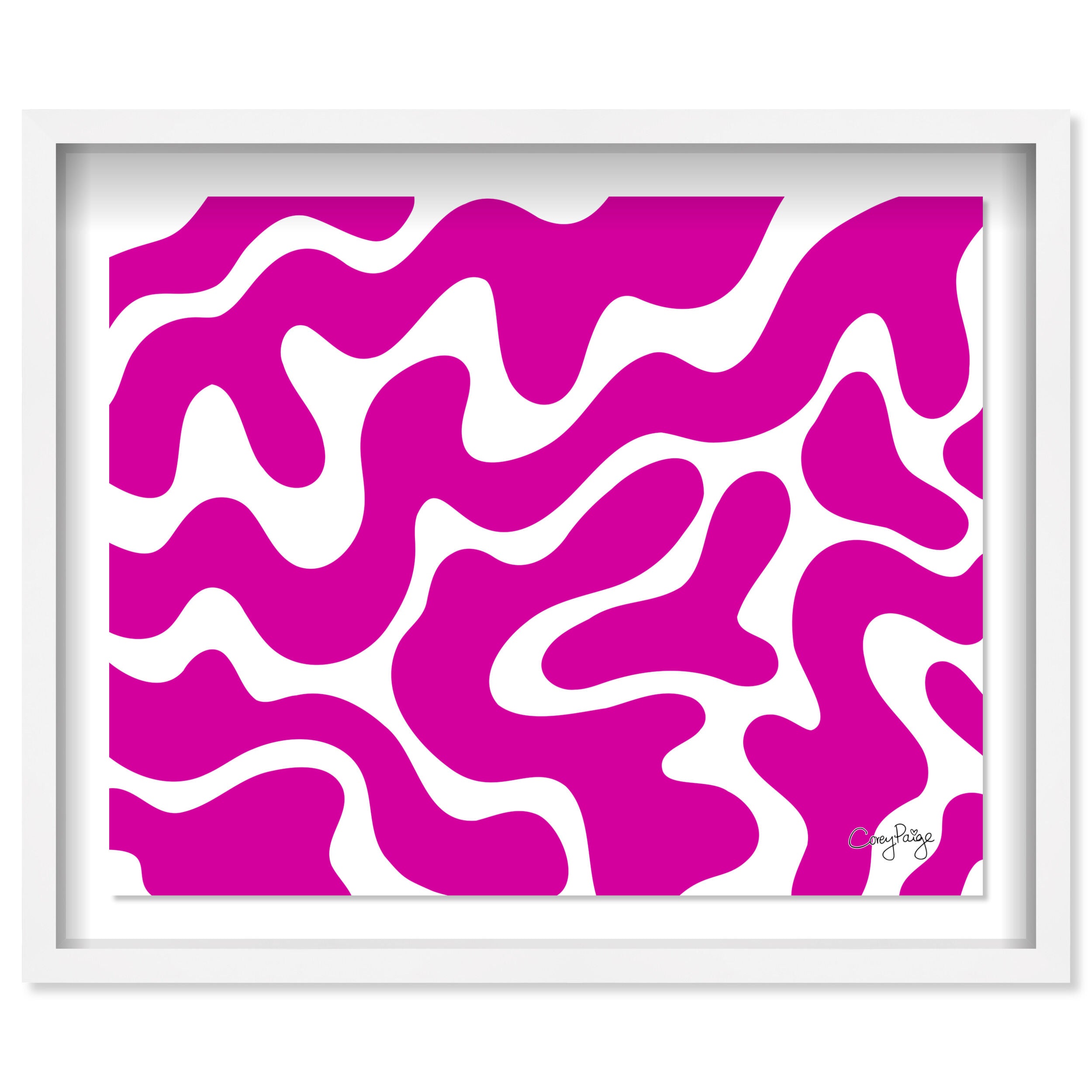 Corey Paige - Pink Abstract II