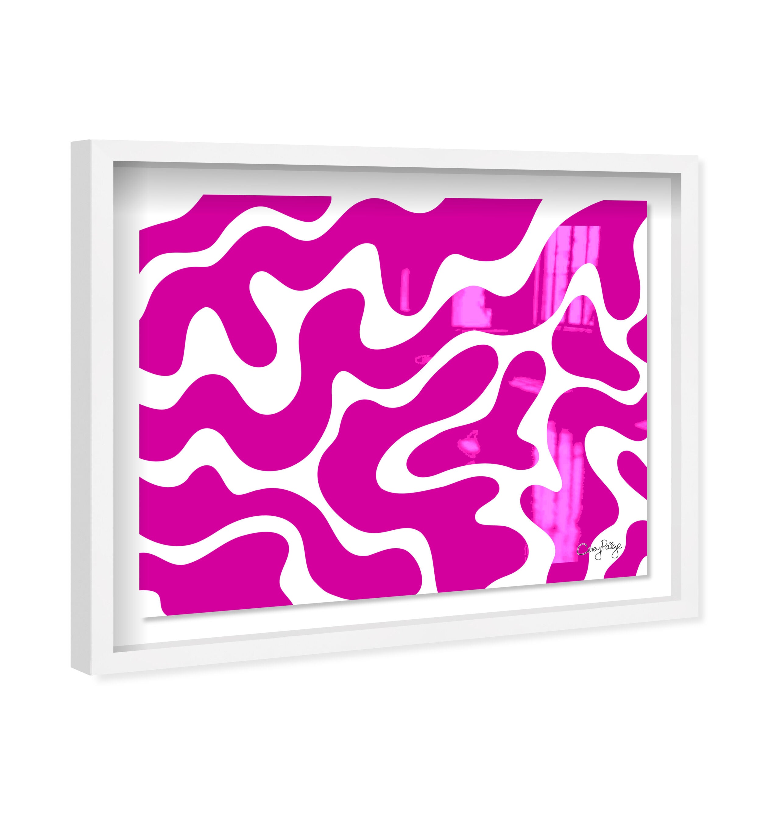 Corey Paige - Pink Abstract II