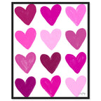Corey Paige - Pink Painted Hearts