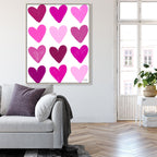 Corey Paige - Pink Painted Hearts