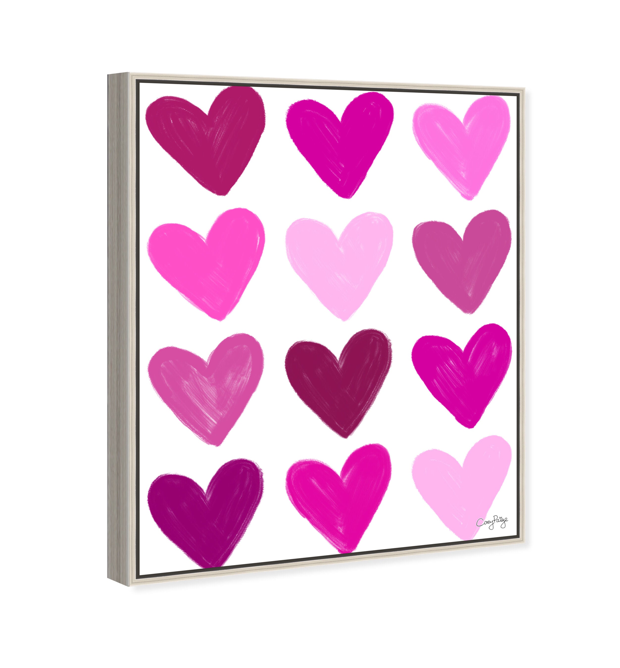 Corey Paige - Pink Painted Hearts