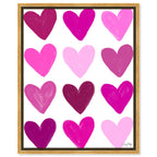 Corey Paige - Pink Painted Hearts