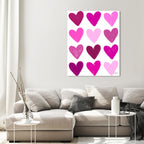 Corey Paige - Pink Painted Hearts