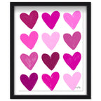 Corey Paige - Pink Painted Hearts