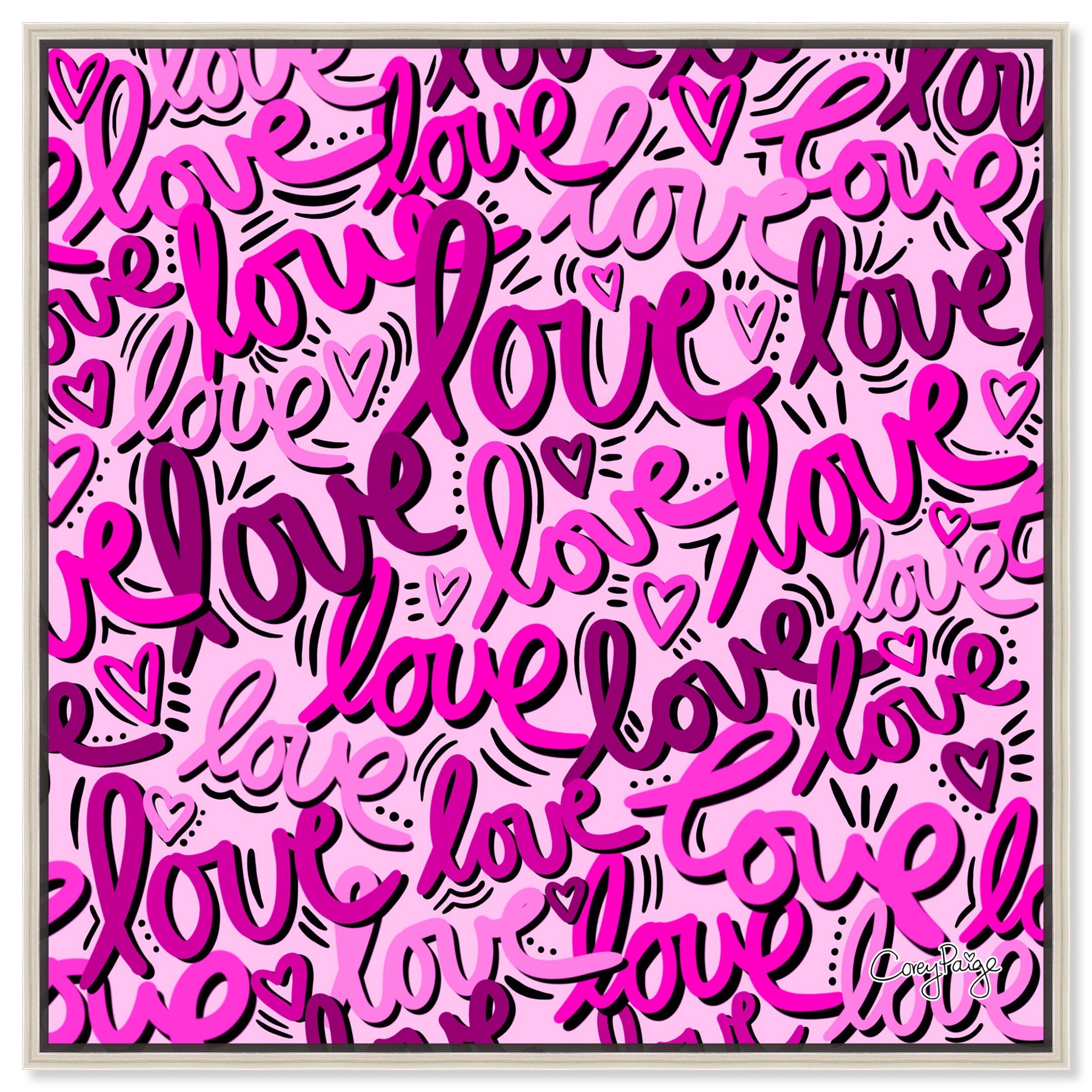 Corey Paige - Pink Script Love