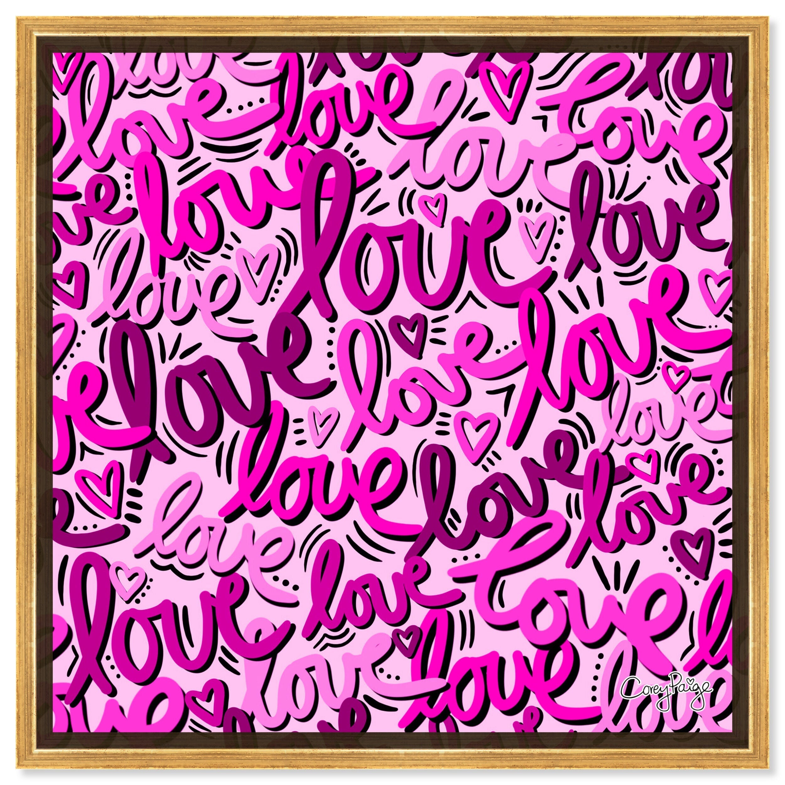 Corey Paige - Pink Script Love