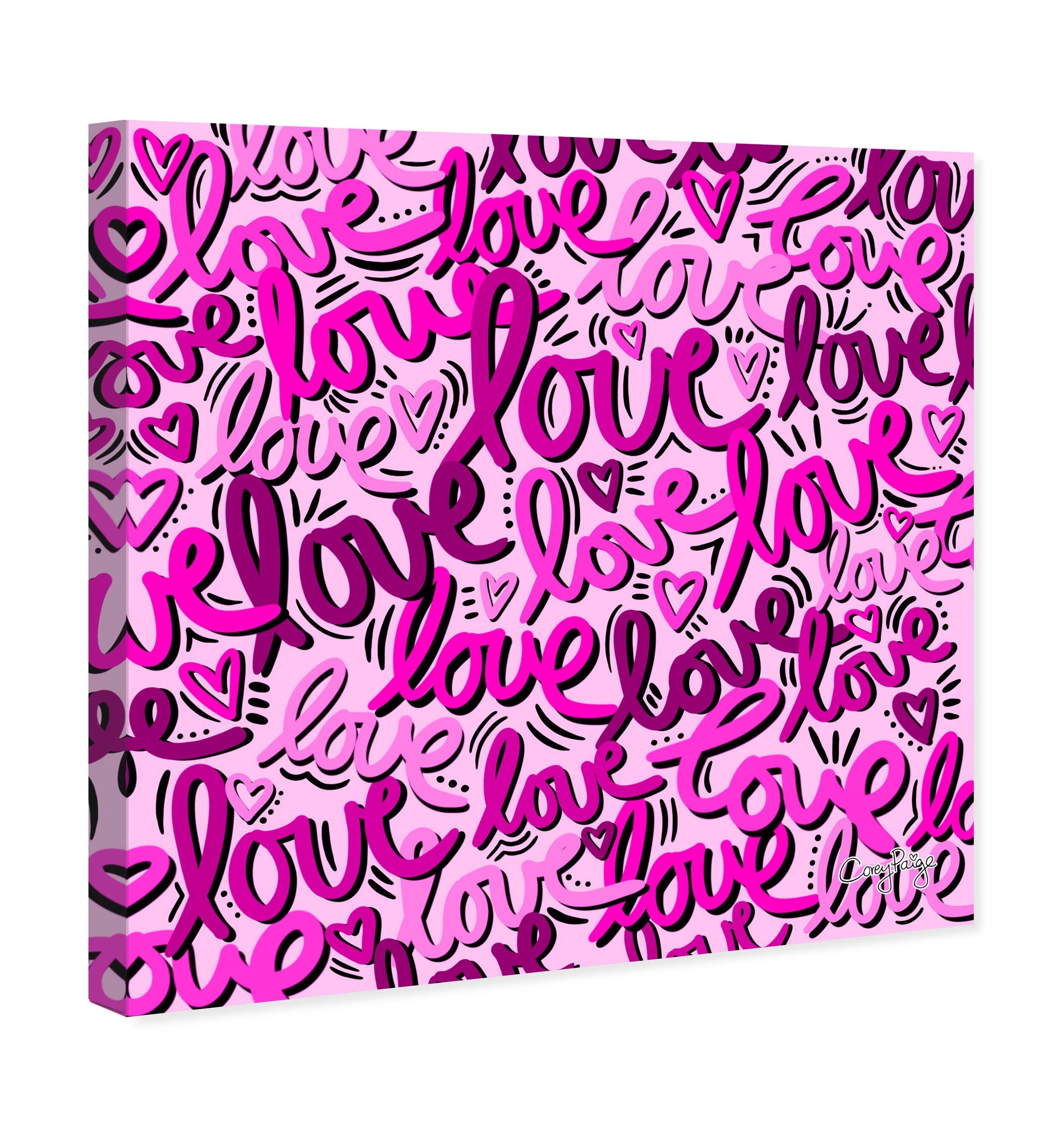 Corey Paige - Pink Script Love