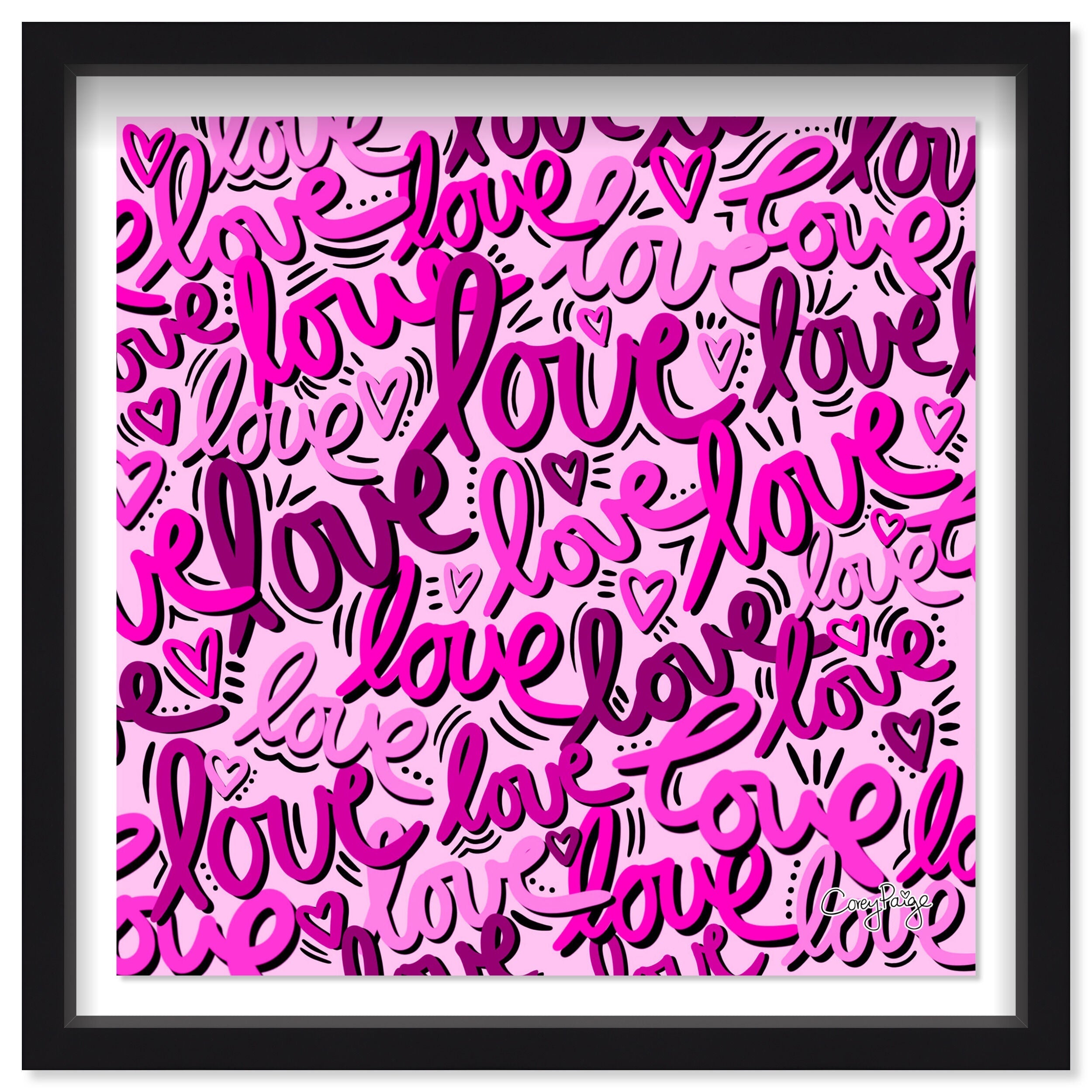 Corey Paige - Pink Script Love