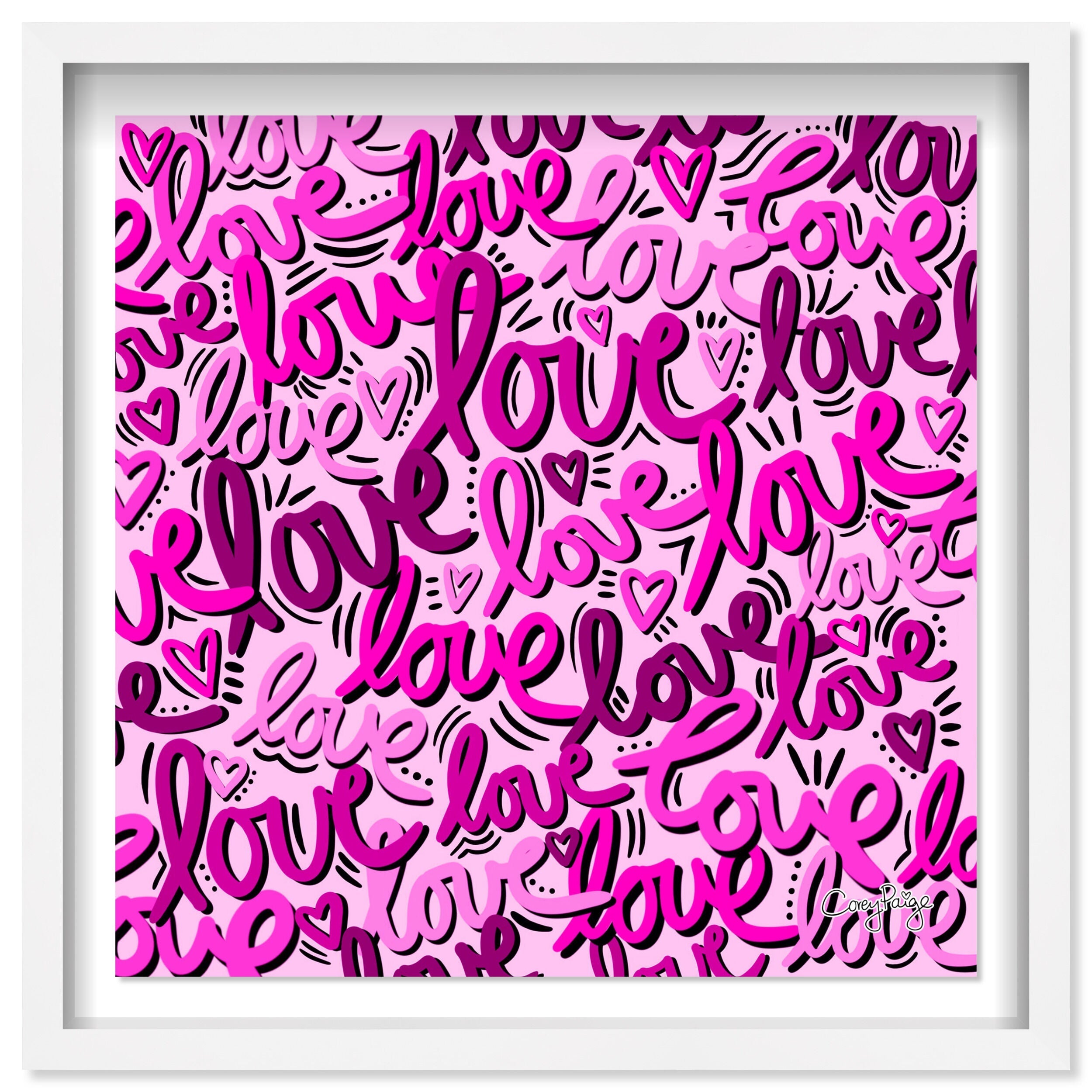 Corey Paige - Pink Script Love