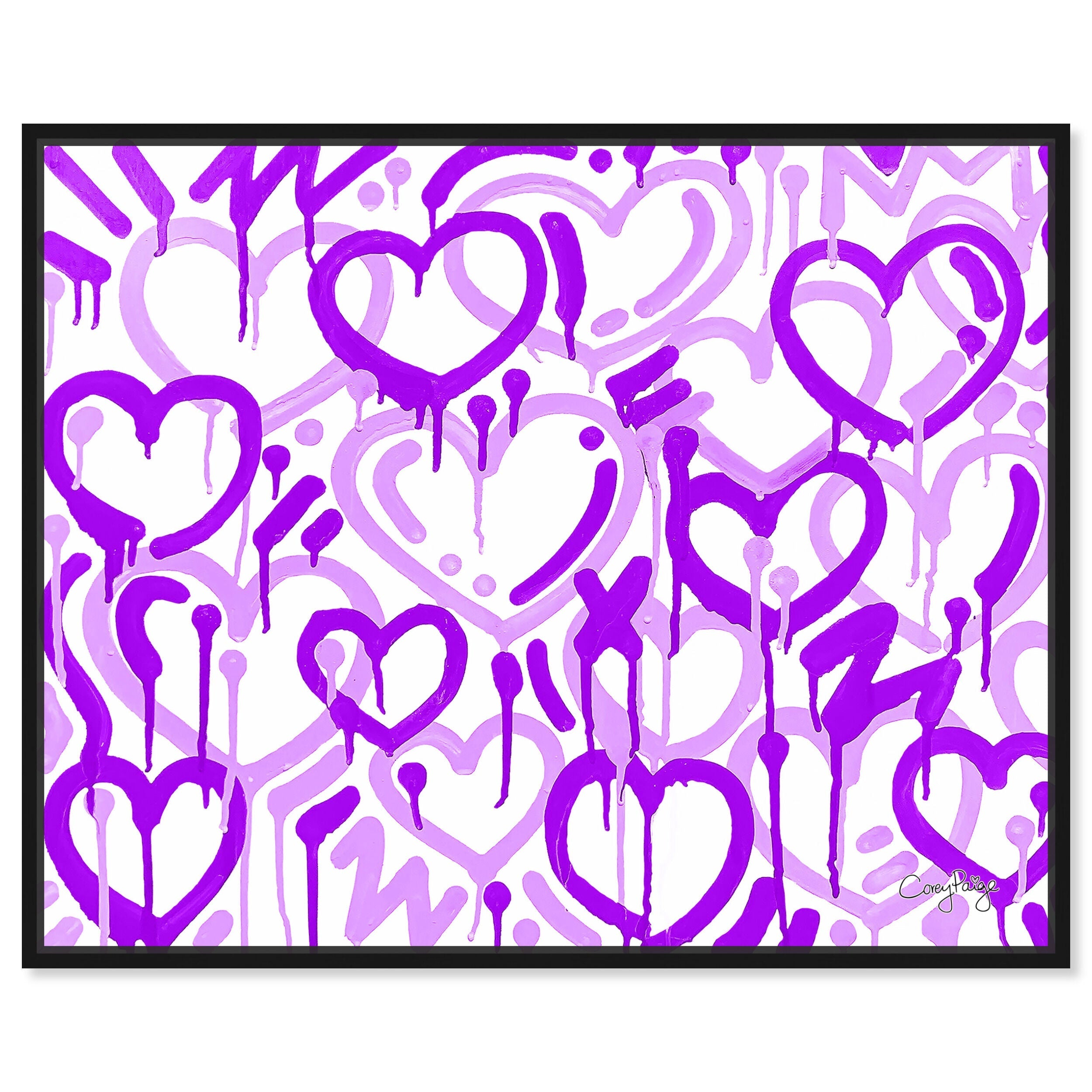 Corey Paige - Purple &amp; White Electric Love